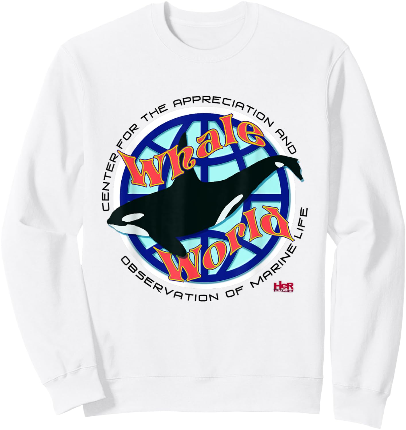 Nancy Drew: Whale World Sweatshirt - Sweatshirt | White