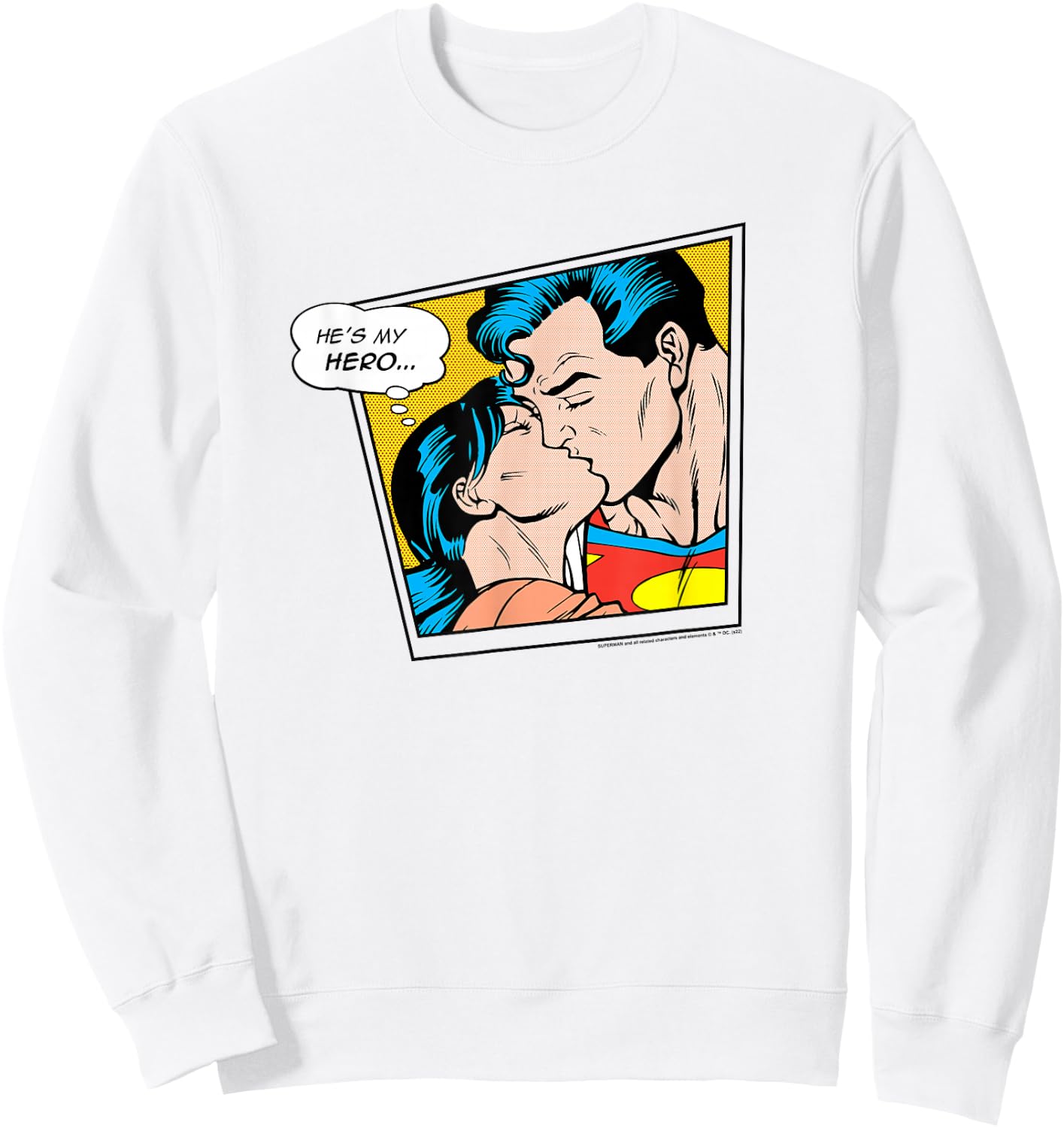 Superman My Hero Sweatshirt - Sweatshirt | White