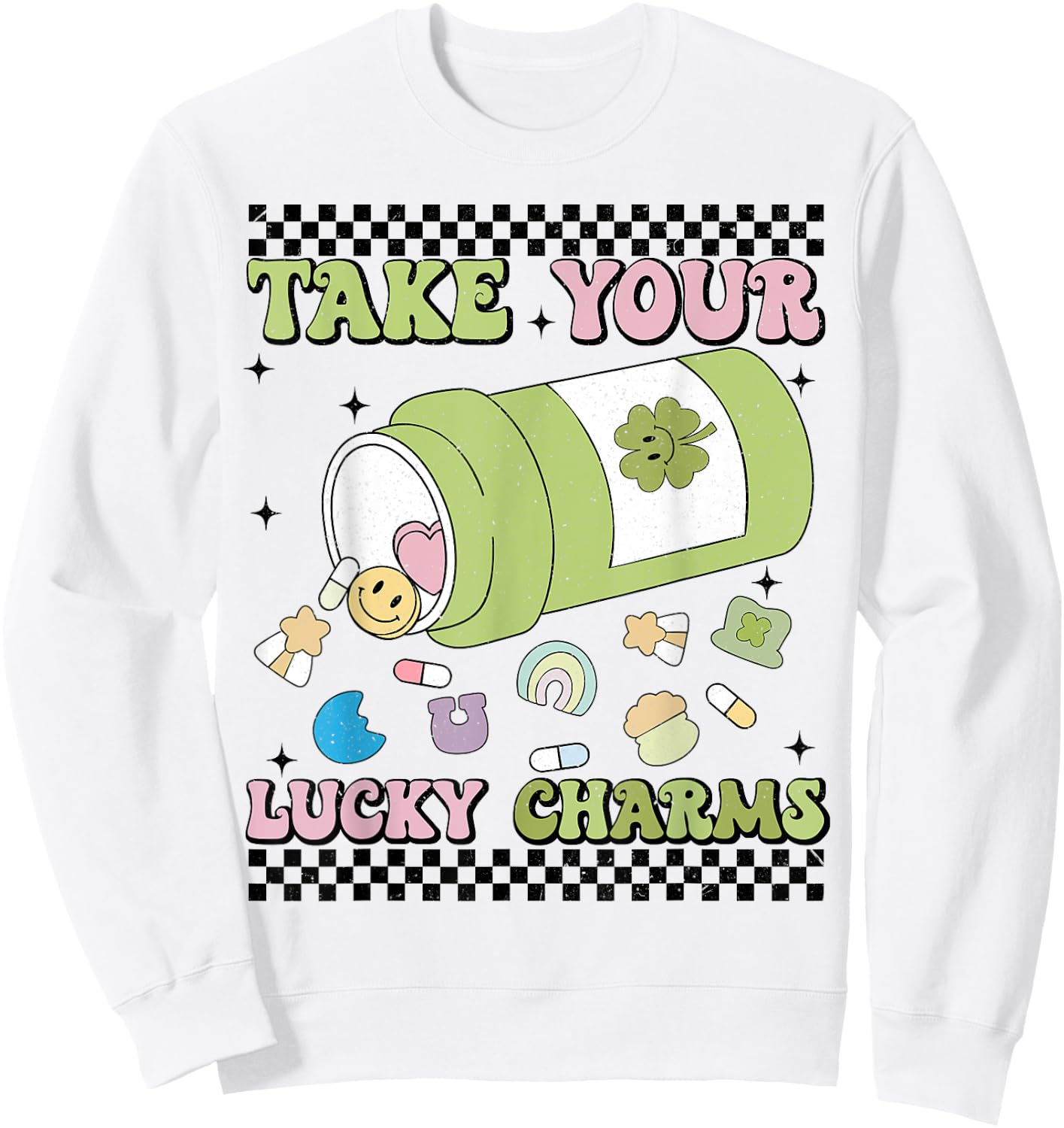 Take Your Lucky Charms Sweatshirt - Sweatshirt | White