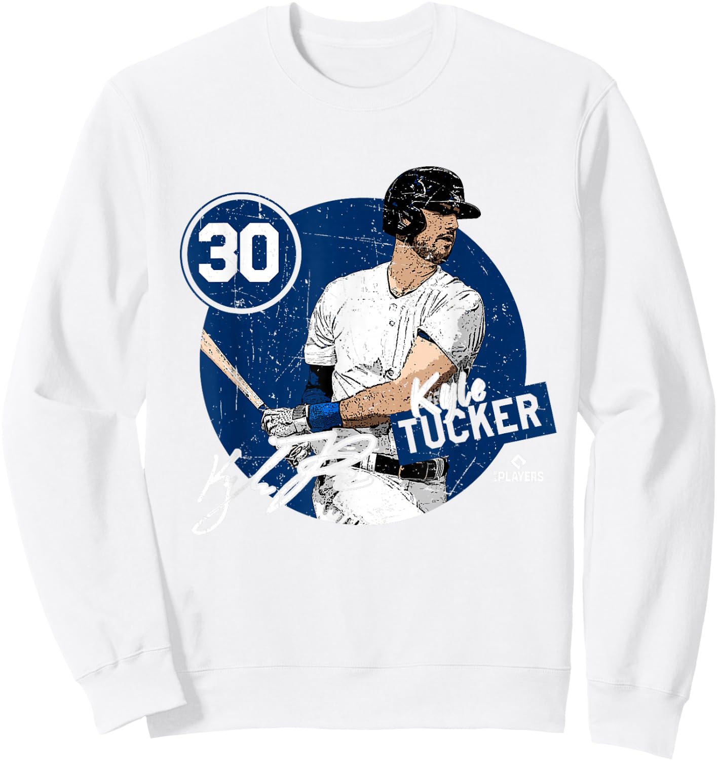 Kyle Tucker | Chicago Baseball MLB Players | MLBTUC4002 Sweatshirt - Sweatshirt | White