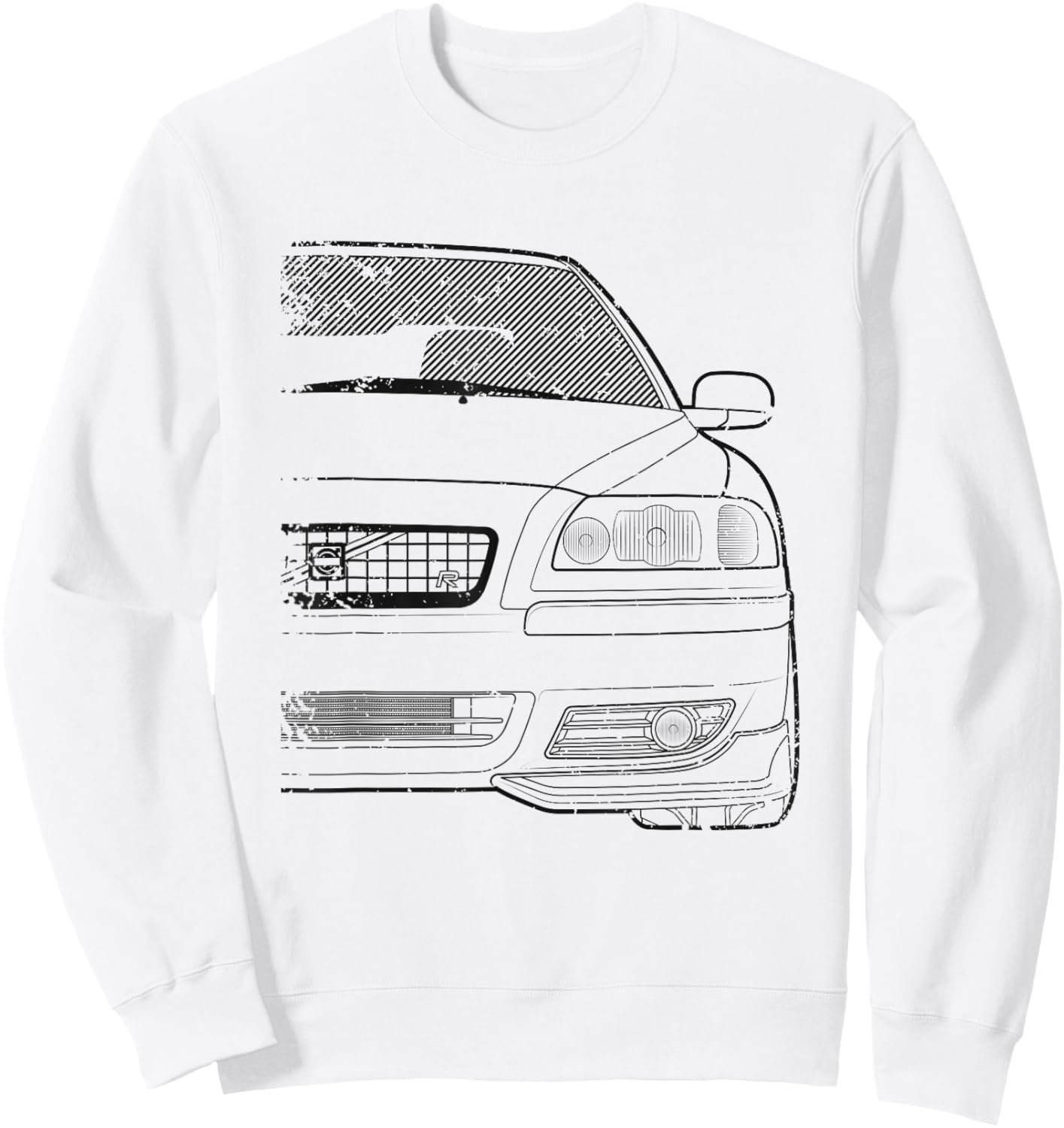 Classic Racing S60-R Turbo Stealth Sweatshirt - Sweatshirt | White