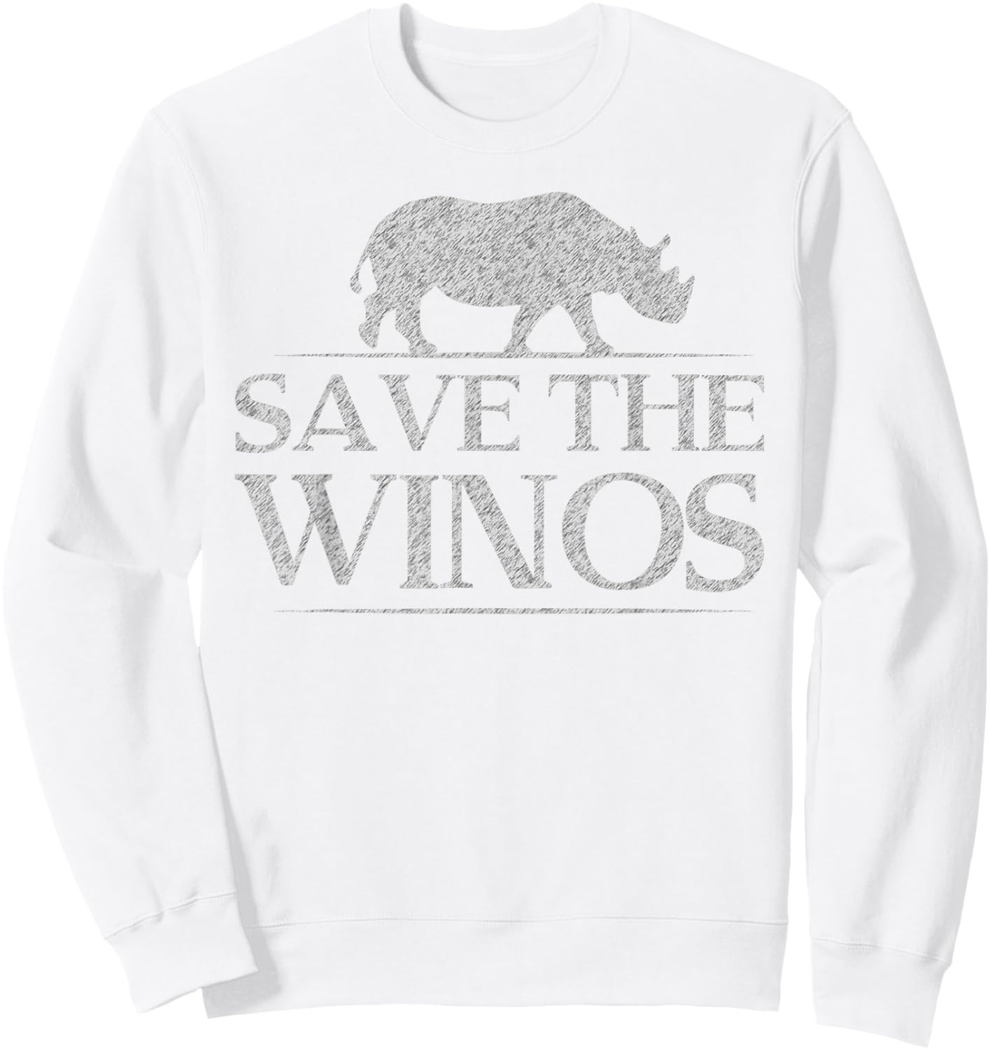 Save The Winos Sweatshirt - Sweatshirt | White