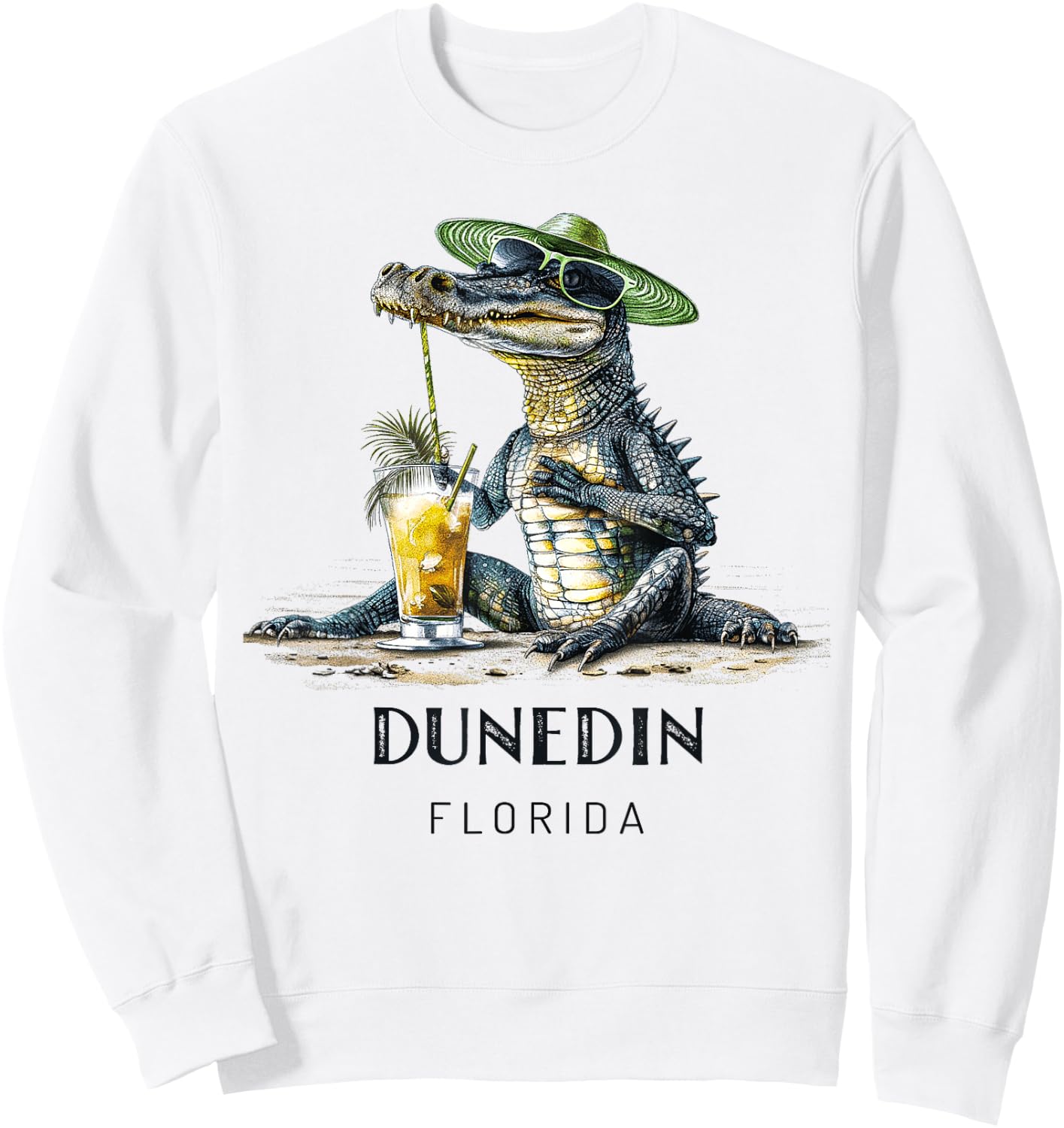 Dunedin Florida Sweatshirt - Sweatshirt | White