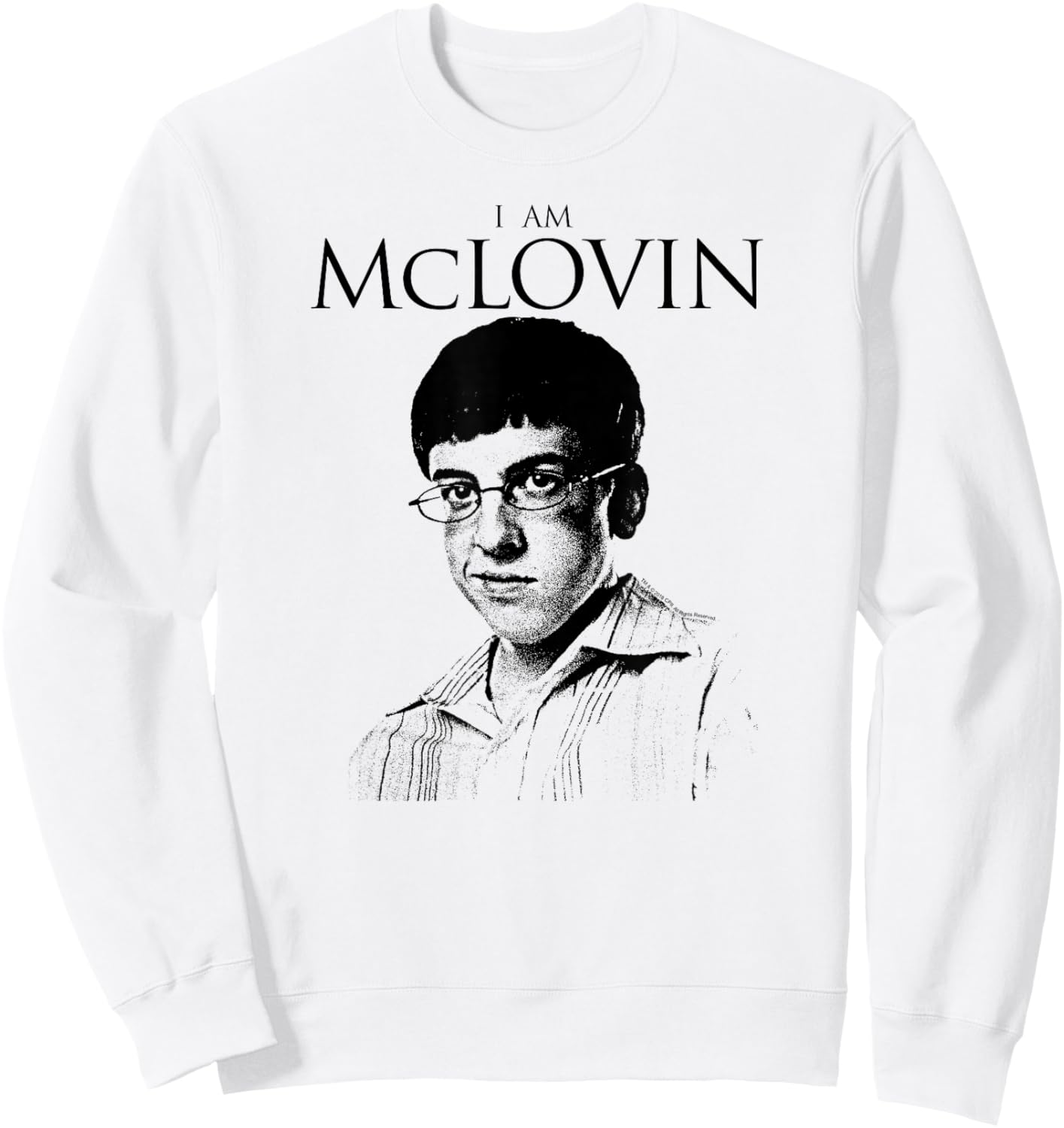 Superbad I am McLovin Sweatshirt - Sweatshirt | White