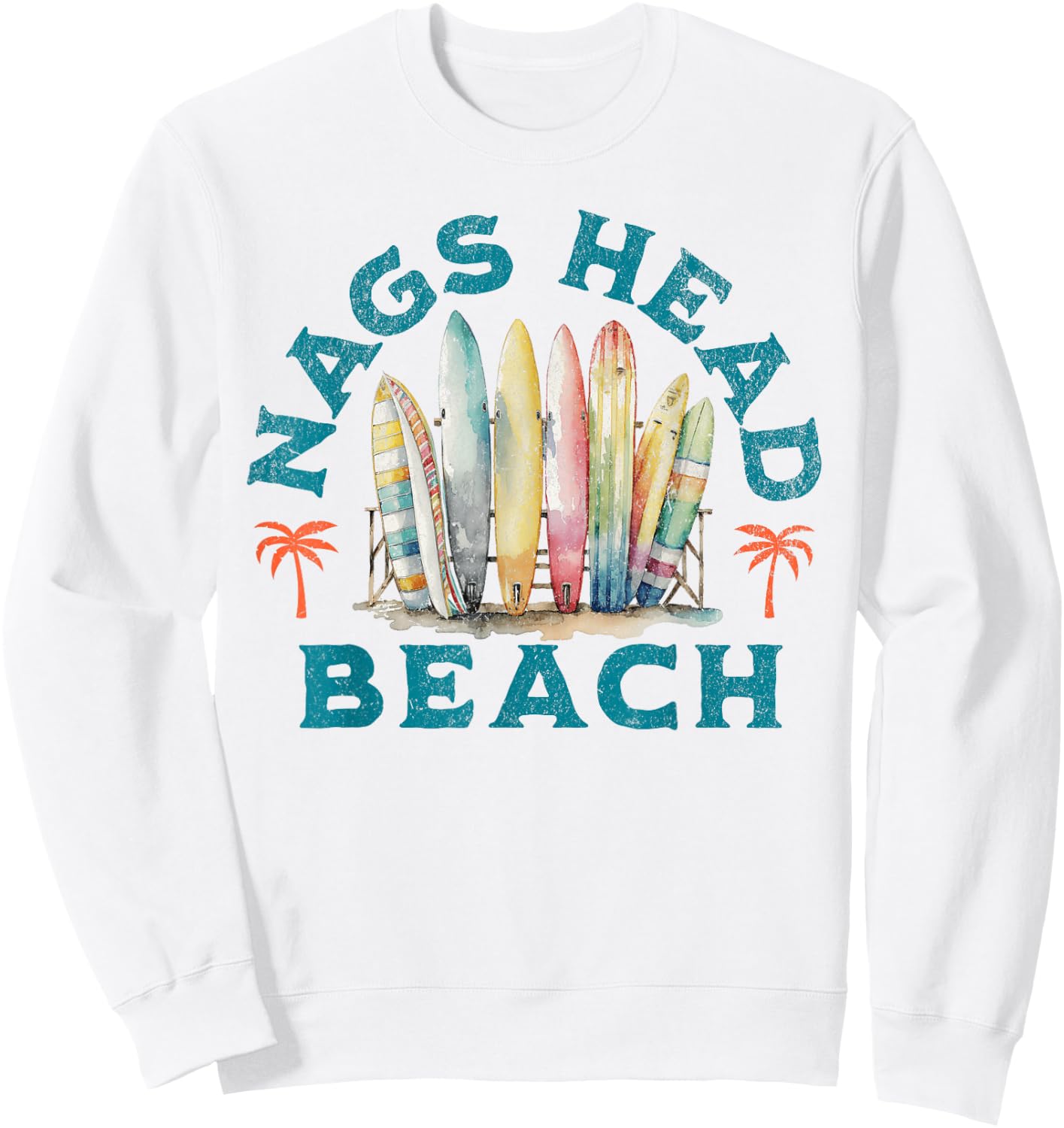 Nags Head Sweatshirt - Sweatshirt | White