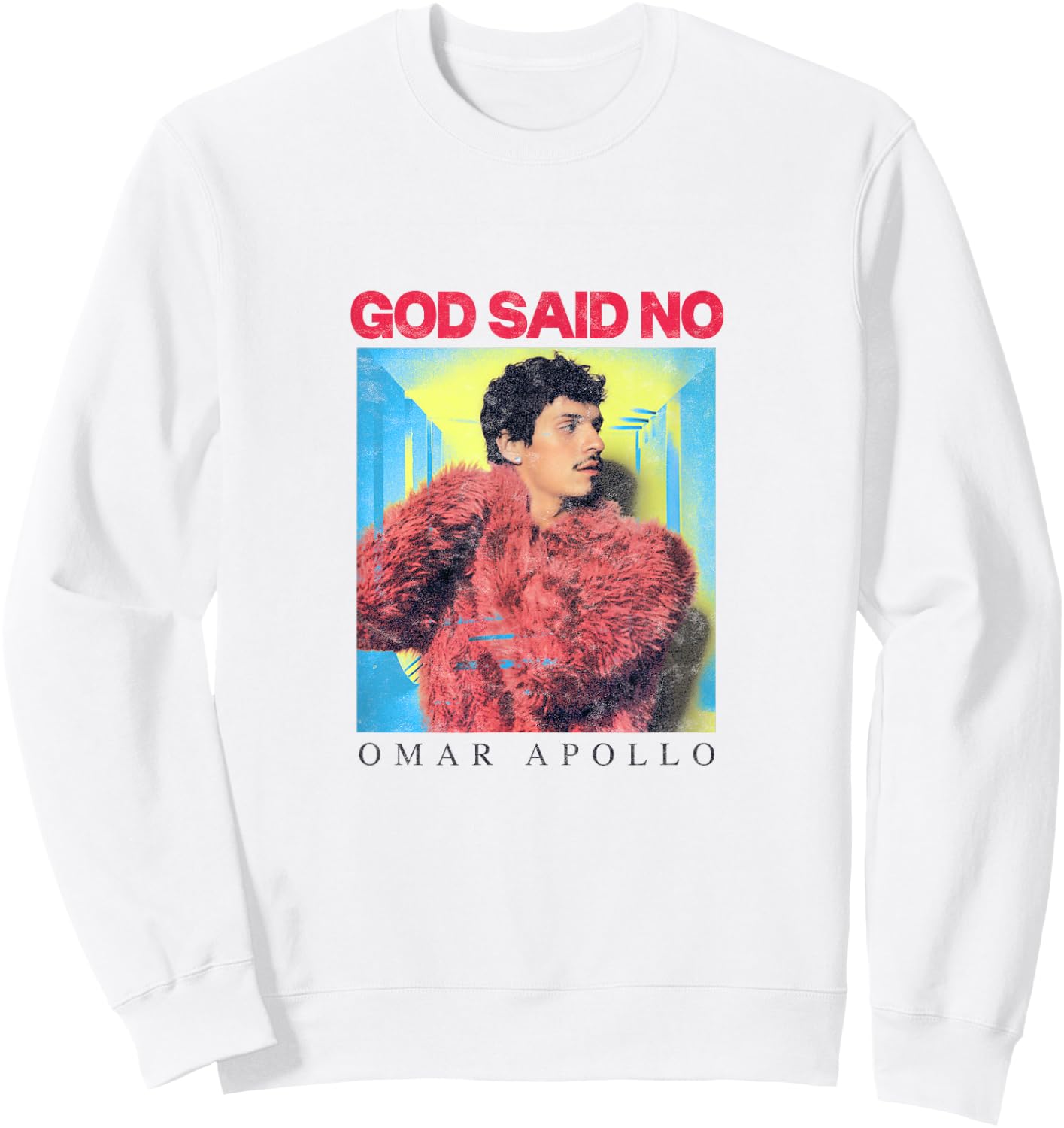 God Said No Box Sweatshirt - Sweatshirt | White