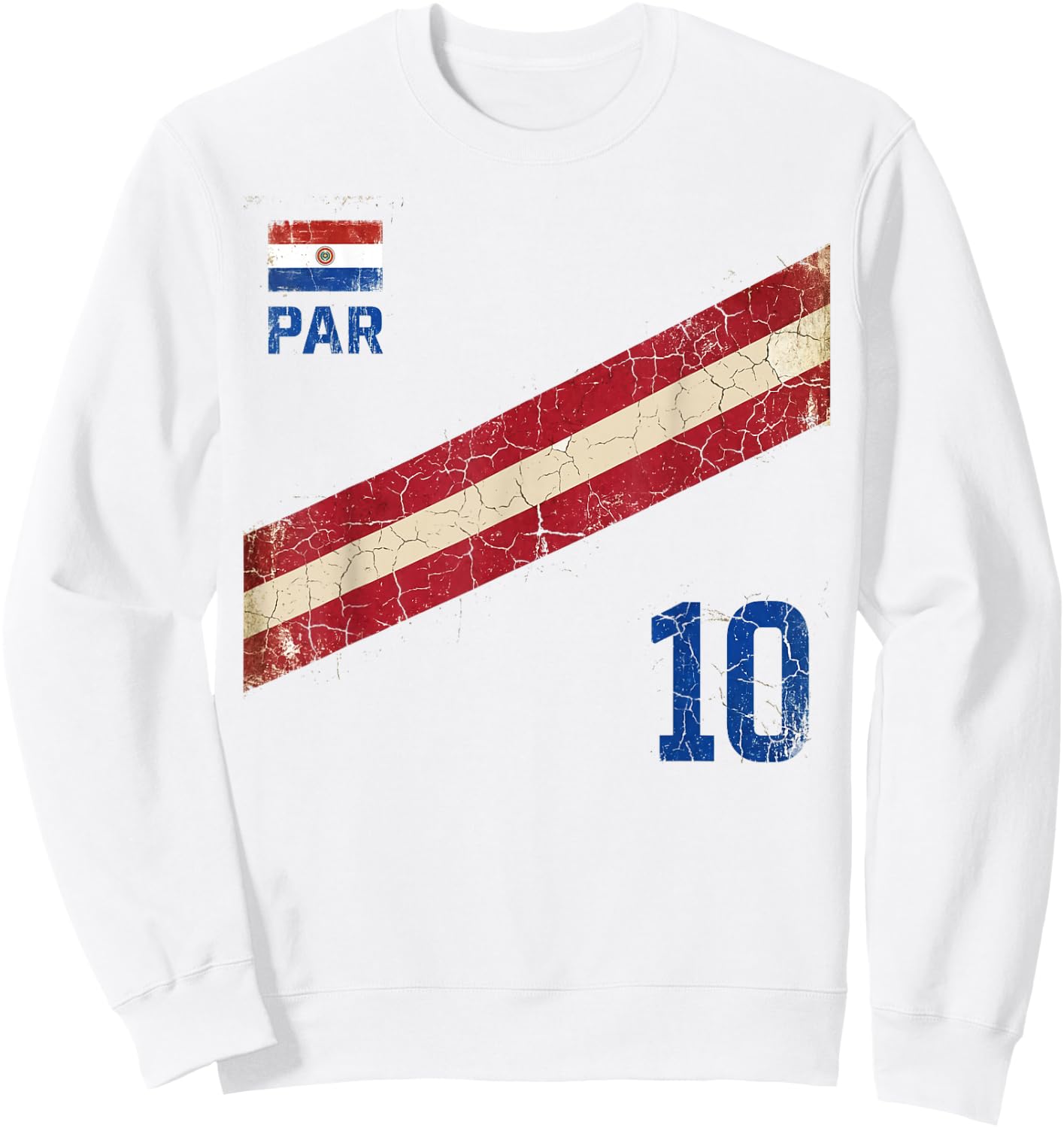 Paraguay Men Women Paraguayan Paraguayo Hispanic Sweatshirt - Sweatshirt | White