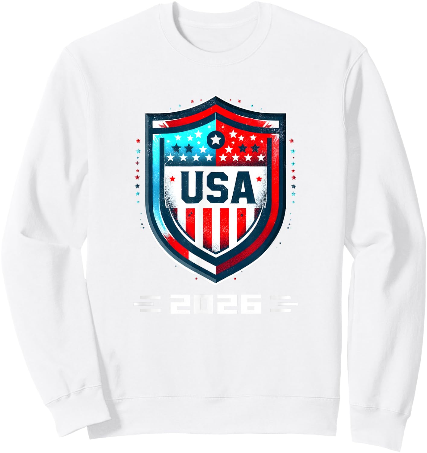 USA 2026 Go United States Sport USA Team 2026 USA Sweatshirt - Sweatshirt | White