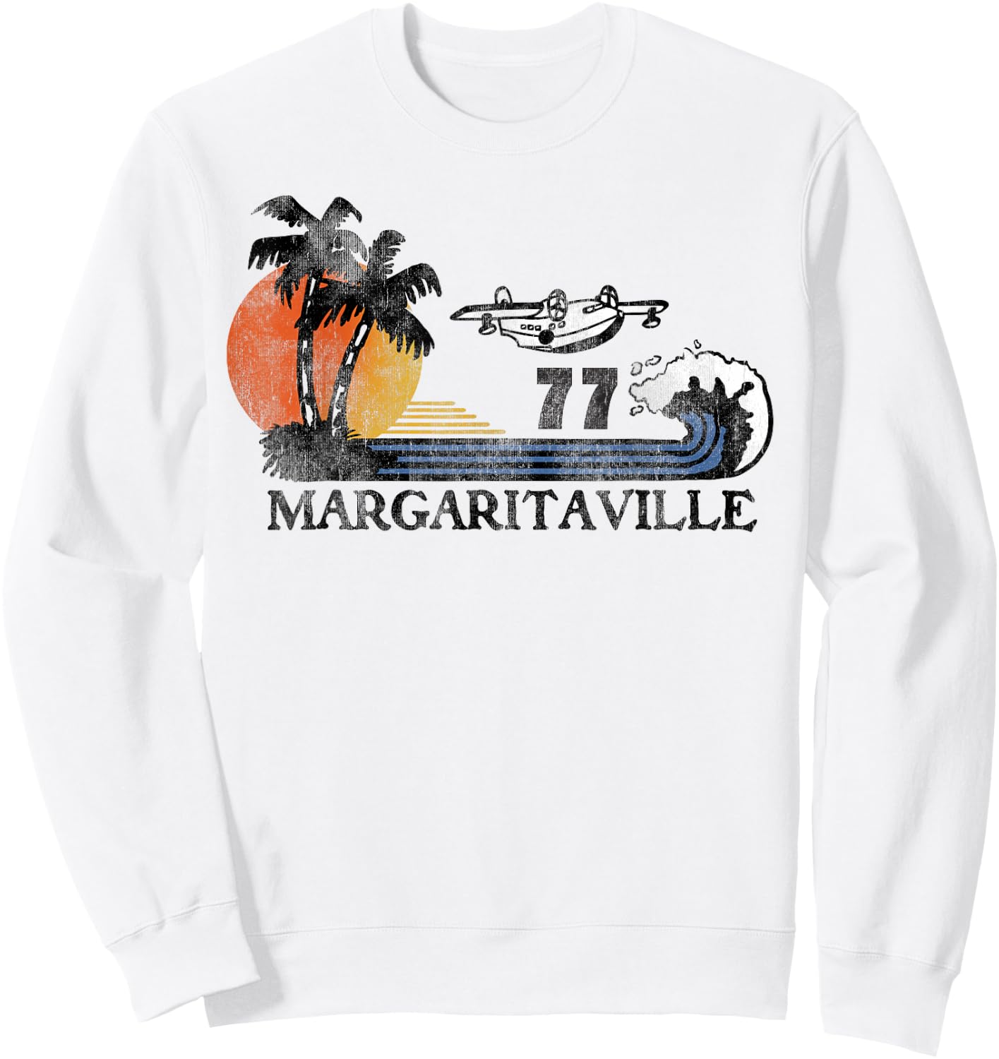 Margaritaville '77 Sweatshirt - Sweatshirt | White