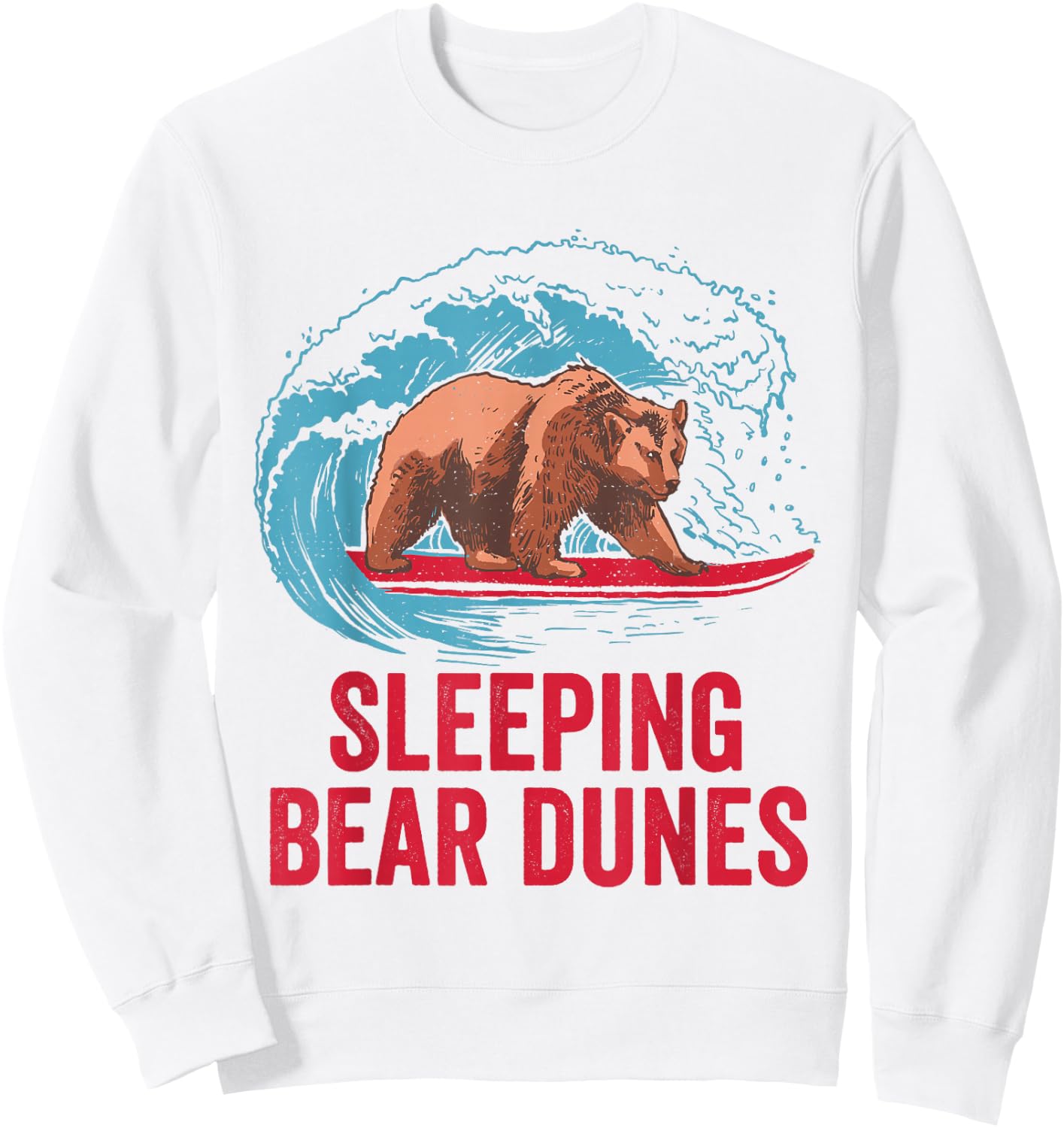Sleeping Bear Dunes Sweatshirt - Sweatshirt | White