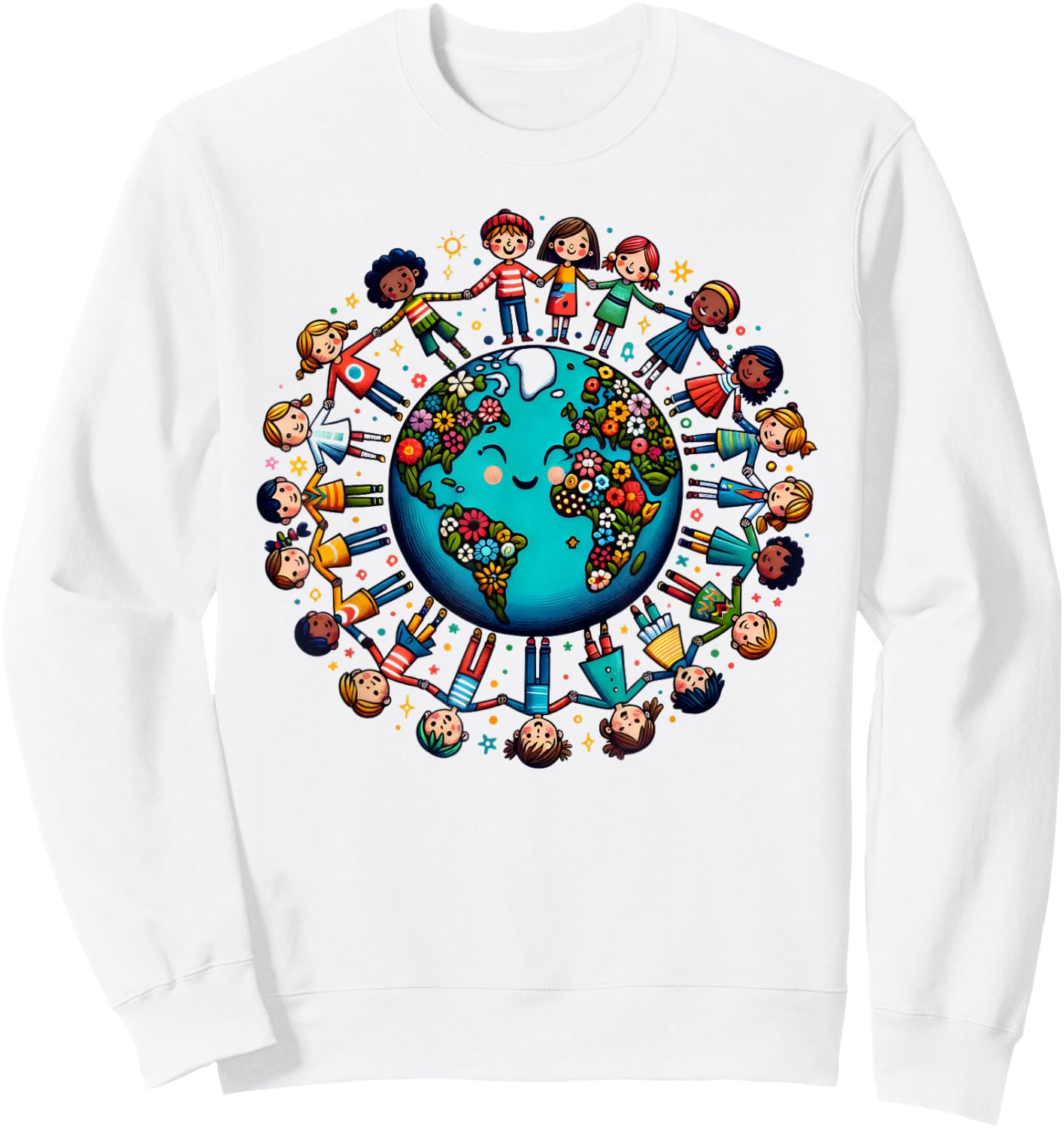 Fight Climate Change Sweatshirt - Sweatshirt | White