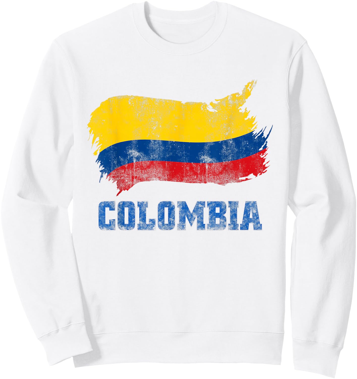 Colombia Design Columbian Clothing Outfit Women Sweatshirt - Sweatshirt | White