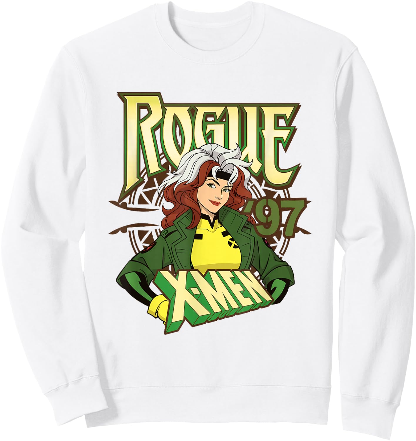 Marvel X-Men '97 Rogue Bust Epic Portrait Sweatshirt - Sweatshirt | White