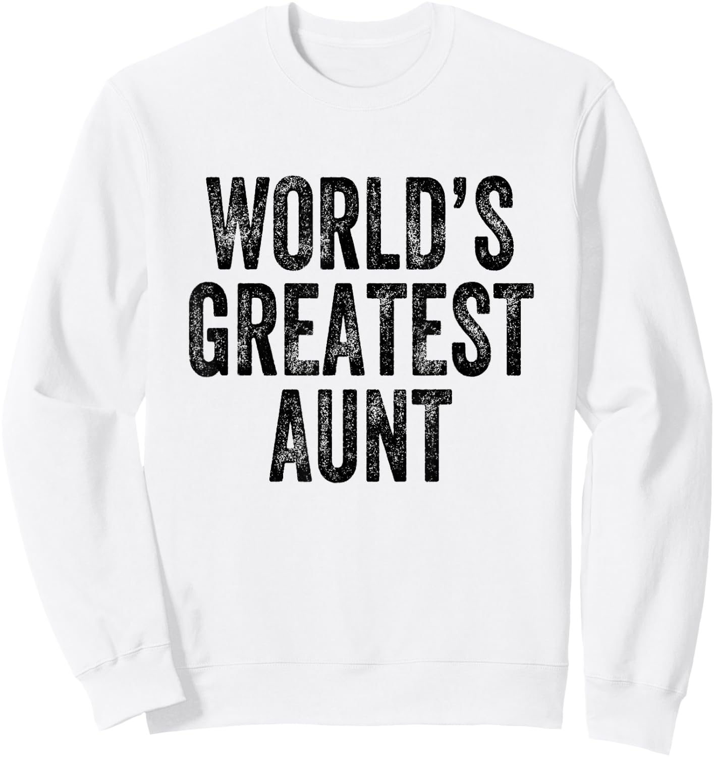 World's Greatest Aunt Sweatshirt - Sweatshirt | White