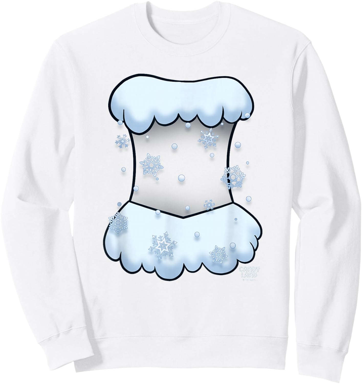 Candy Land Queen Frostine Halloween Costume Sweatshirt - Sweatshirt | White
