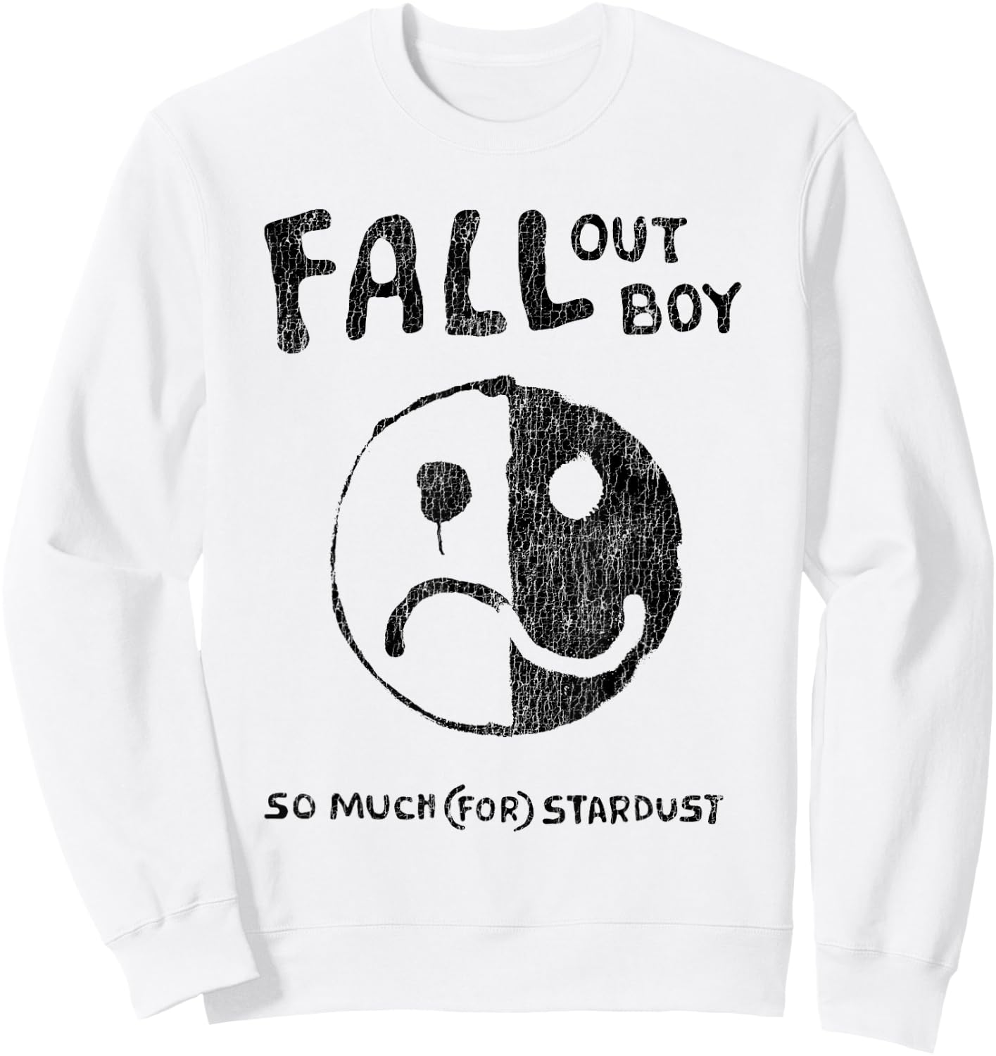 Fall Out Boy - Smile Frown Sweatshirt - Sweatshirt | White