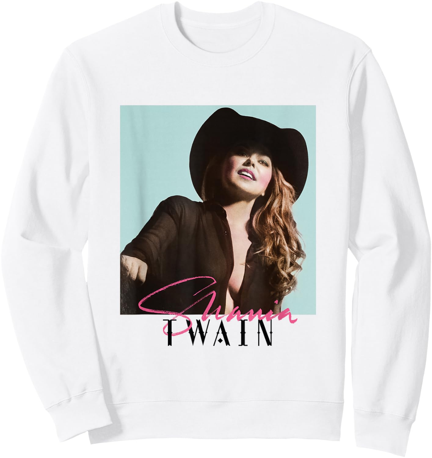 Official Shania Twain Queen of Me Sweatshirt - Sweatshirt | White