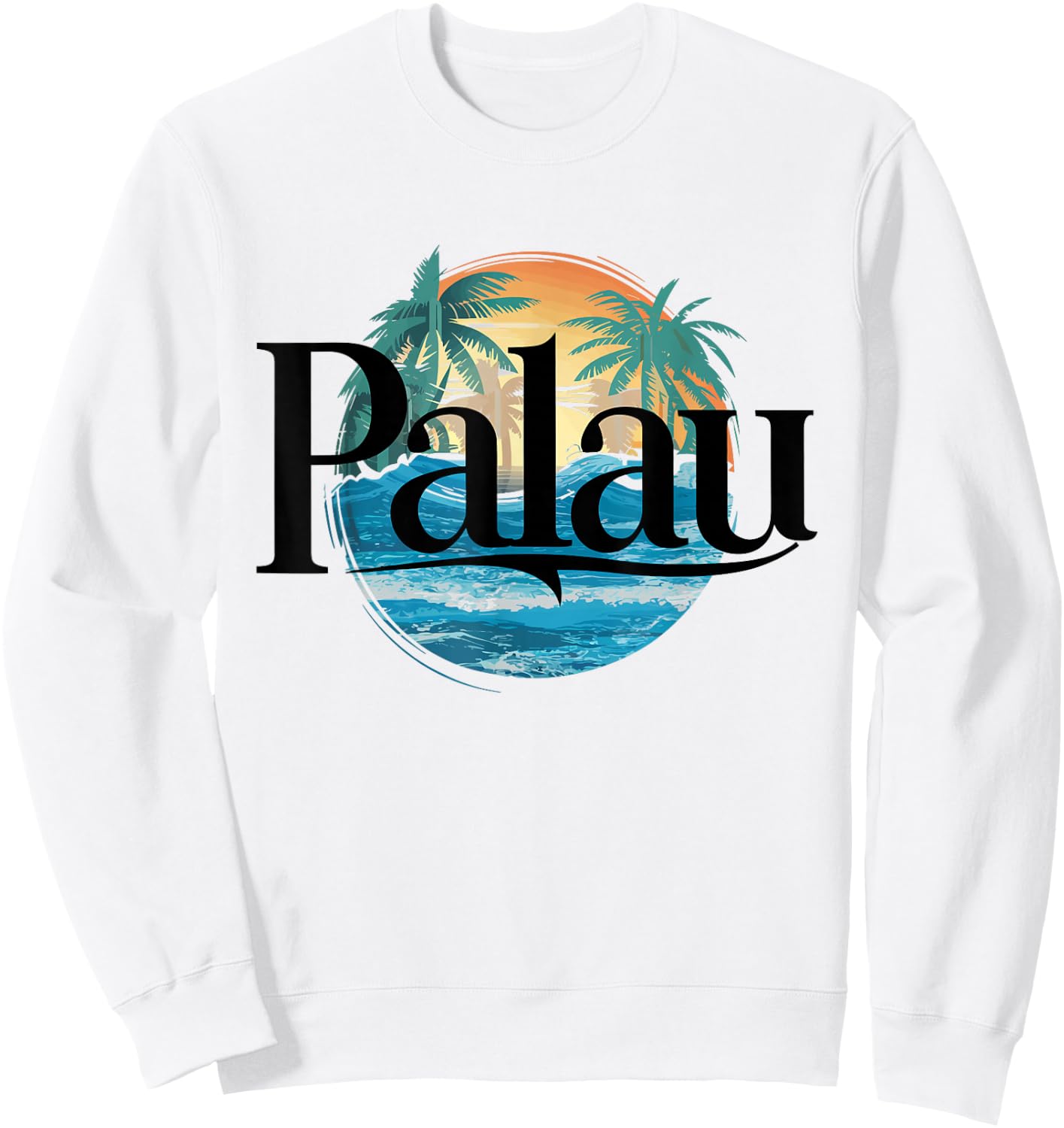 Palau Pacific Ocean Sweatshirt - Sweatshirt | White