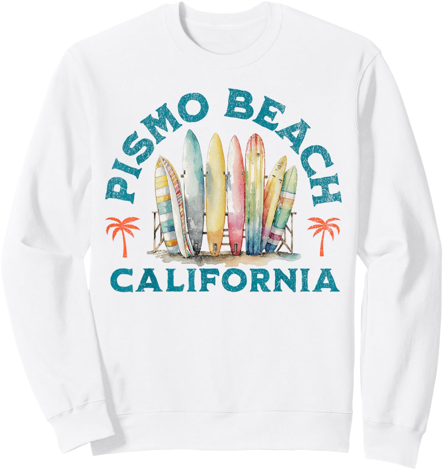Pismo Beach Sweatshirt - Sweatshirt | White
