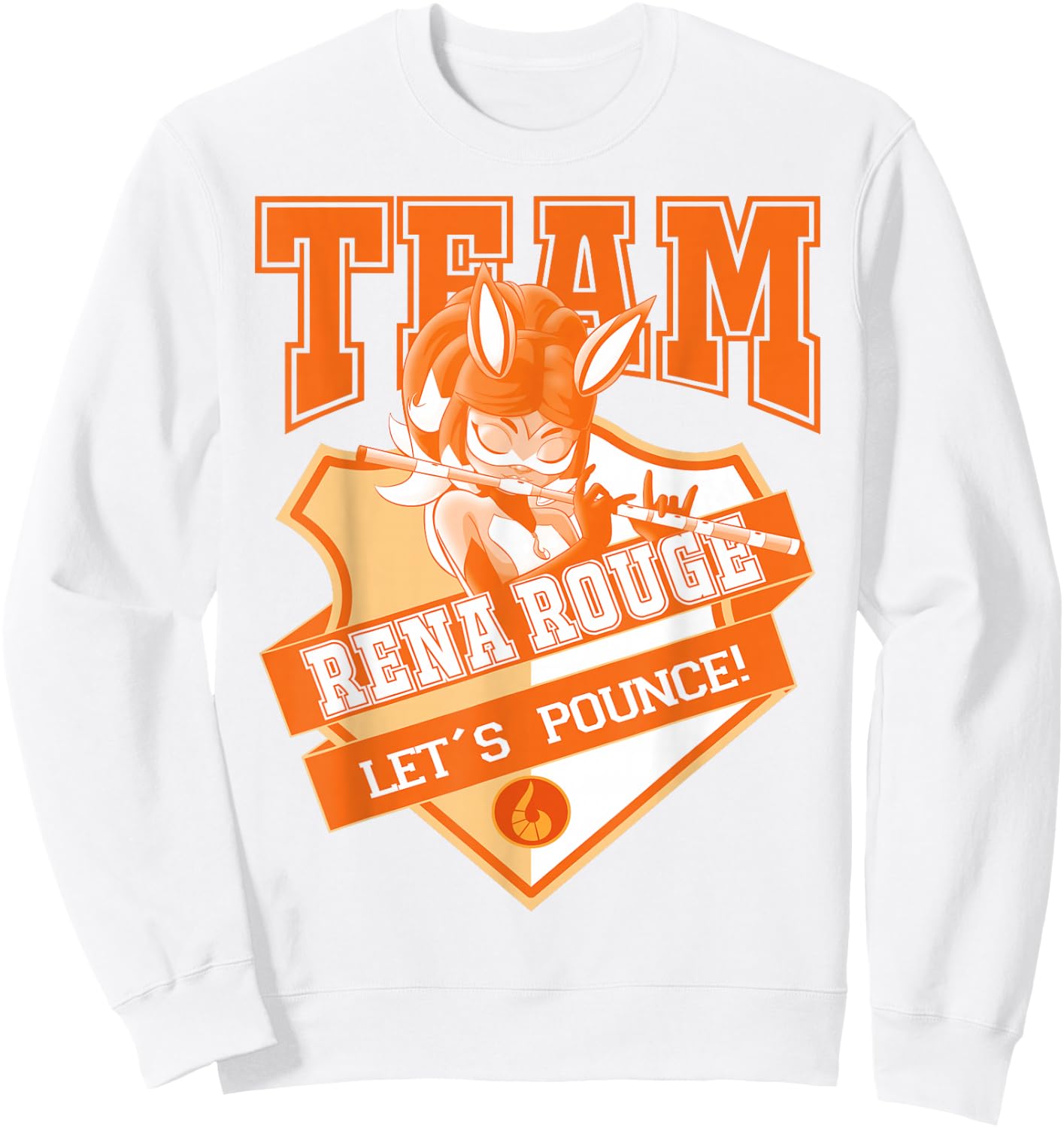 Miraculous Ladybug - Team Rena Rouge Sweatshirt - Sweatshirt | White