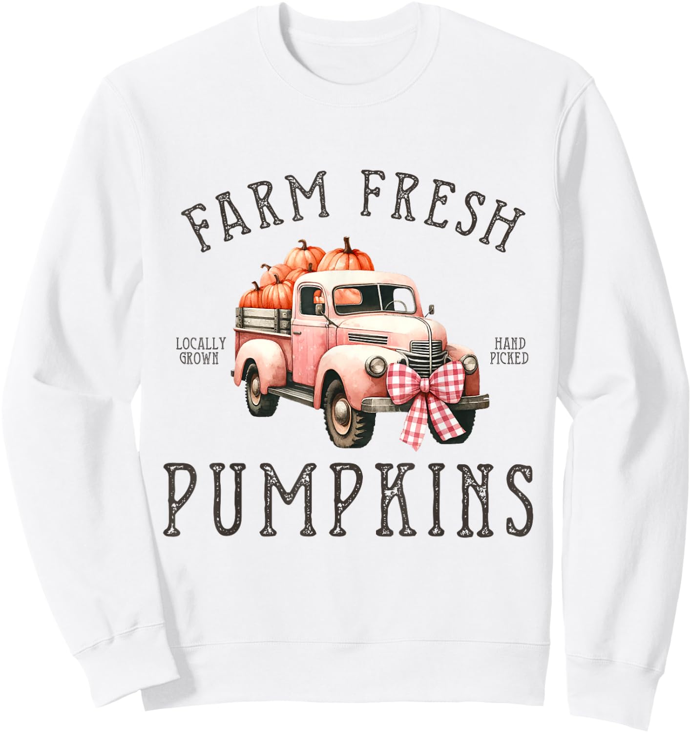Funny Pumpkins Cute Halloween Sweatshirt - Sweatshirt | White