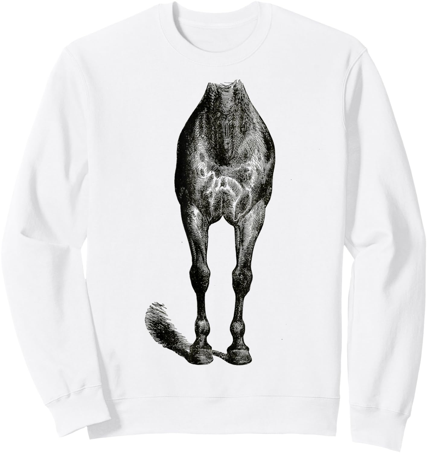 Halloween Horse Body Costume for Kids Sweatshirt - Sweatshirt | White