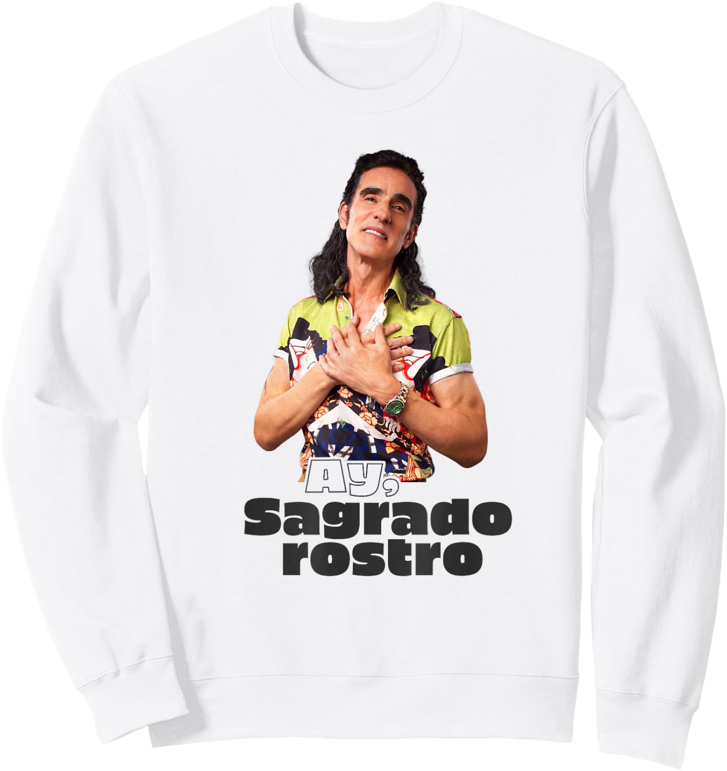 Pedro El Escamoso - Sagrado Rostro Sweatshirt - Sweatshirt | White