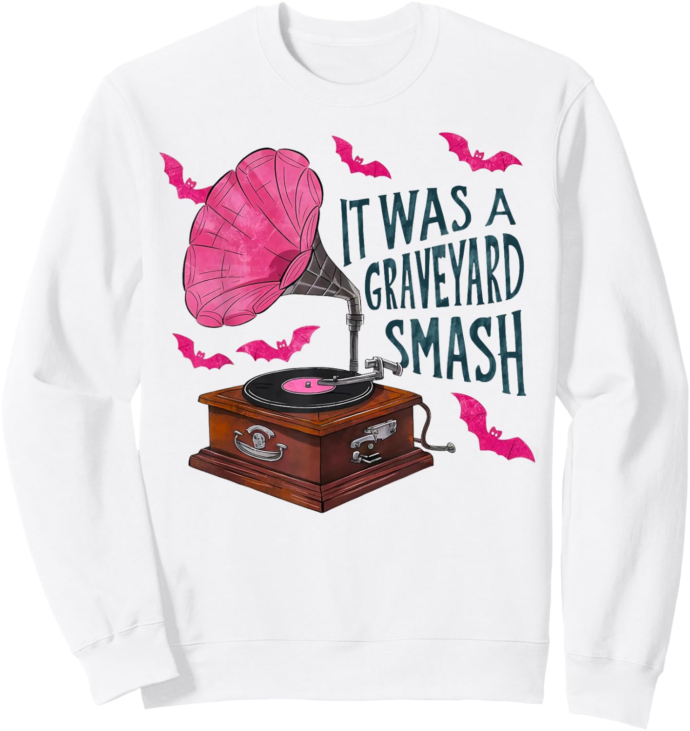 It Was A Graveyard Smash Sweatshirt - Sweatshirt | White