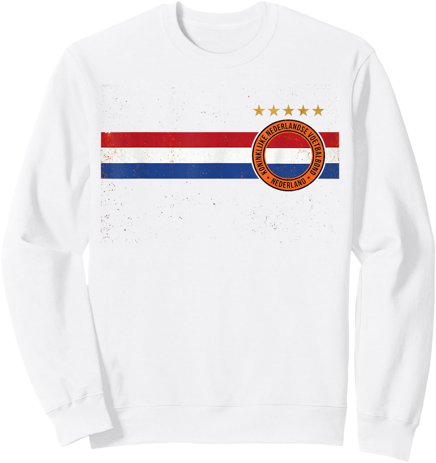 Netherlands Dutch Holland Netherland Nederland Sweatshirt - Sweatshirt | White