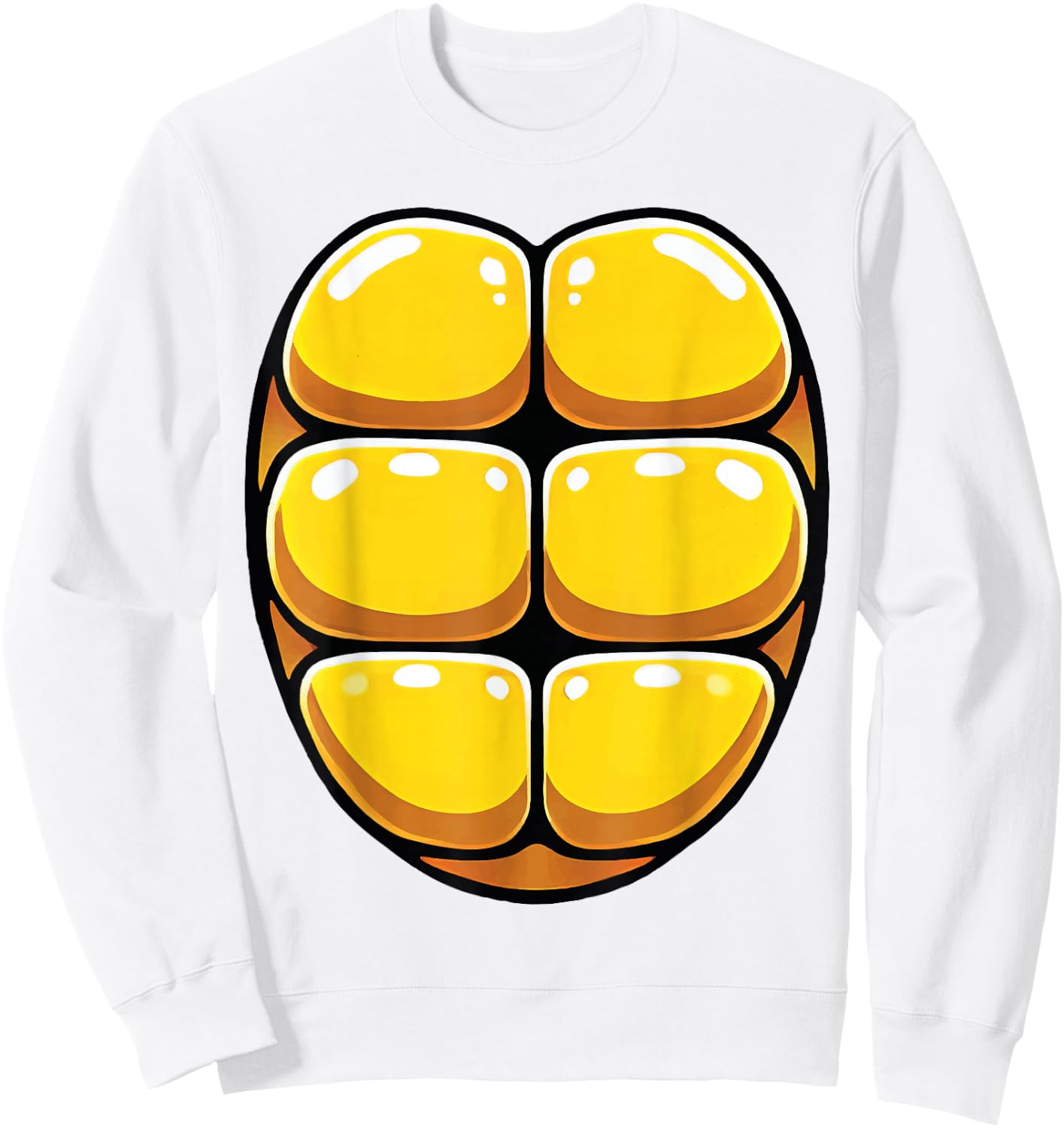 Turtle Costume Shirt Adult Kids Boys Funny Halloween Costume Sweatshirt - Sweatshirt | White