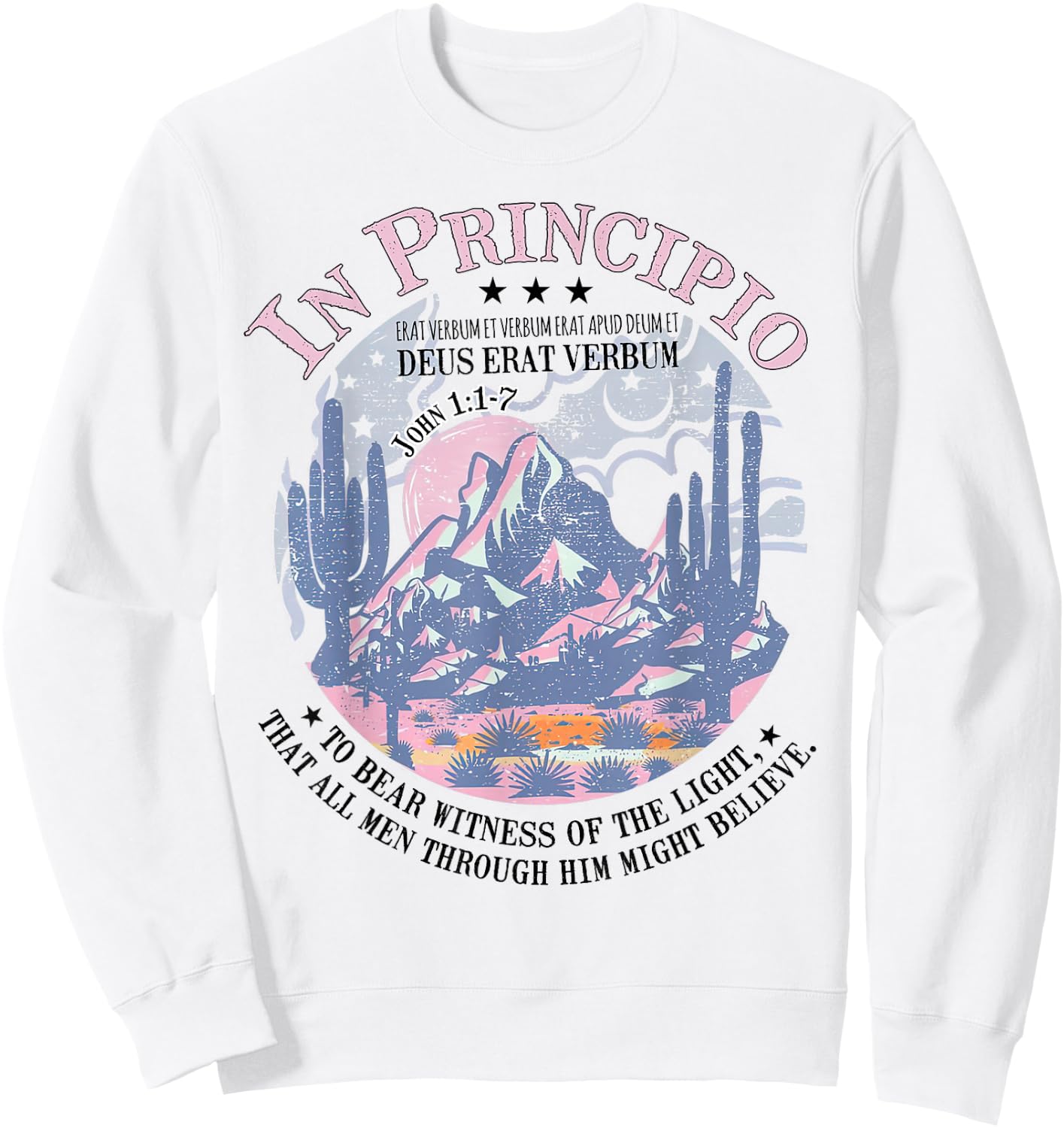 Classical Conversations CC Tutor Cycle 3 In Principio Sweatshirt - Sweatshirt | White