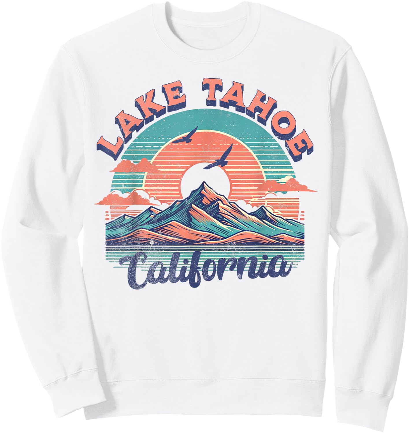 Lake Tahoe Sweatshirt - Sweatshirt | White