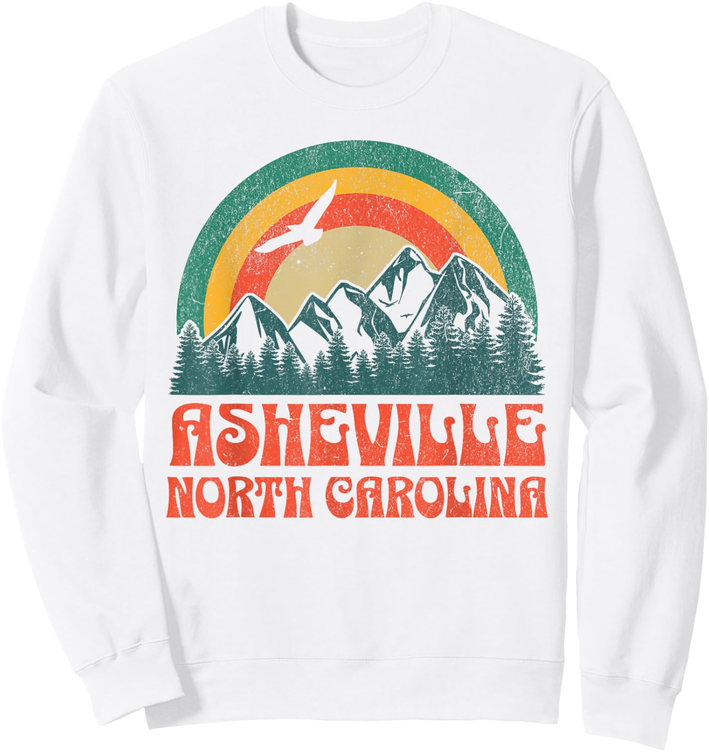 Asheville Sweatshirt - Sweatshirt | White
