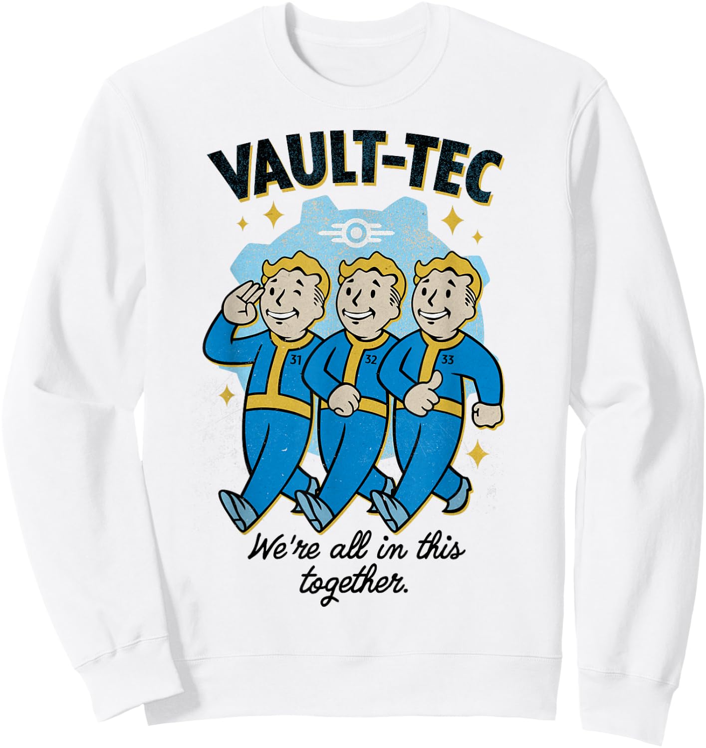 Fallout - We're all in this together Sweatshirt - Sweatshirt | White