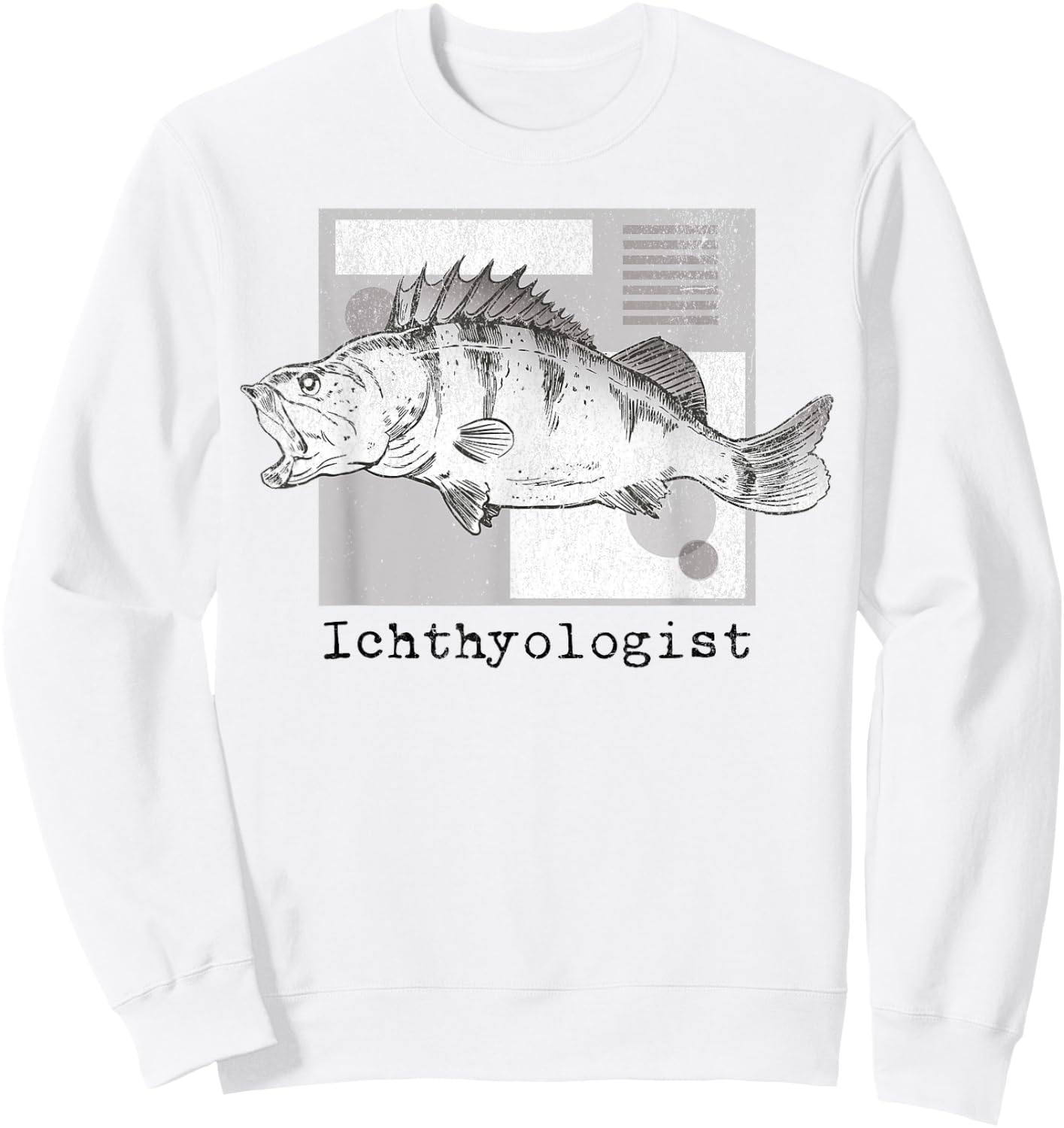 Ichthyologist, Fish Biologist, Marine Biologist, Ocean, Sea Sweatshirt - Sweatshirt | White