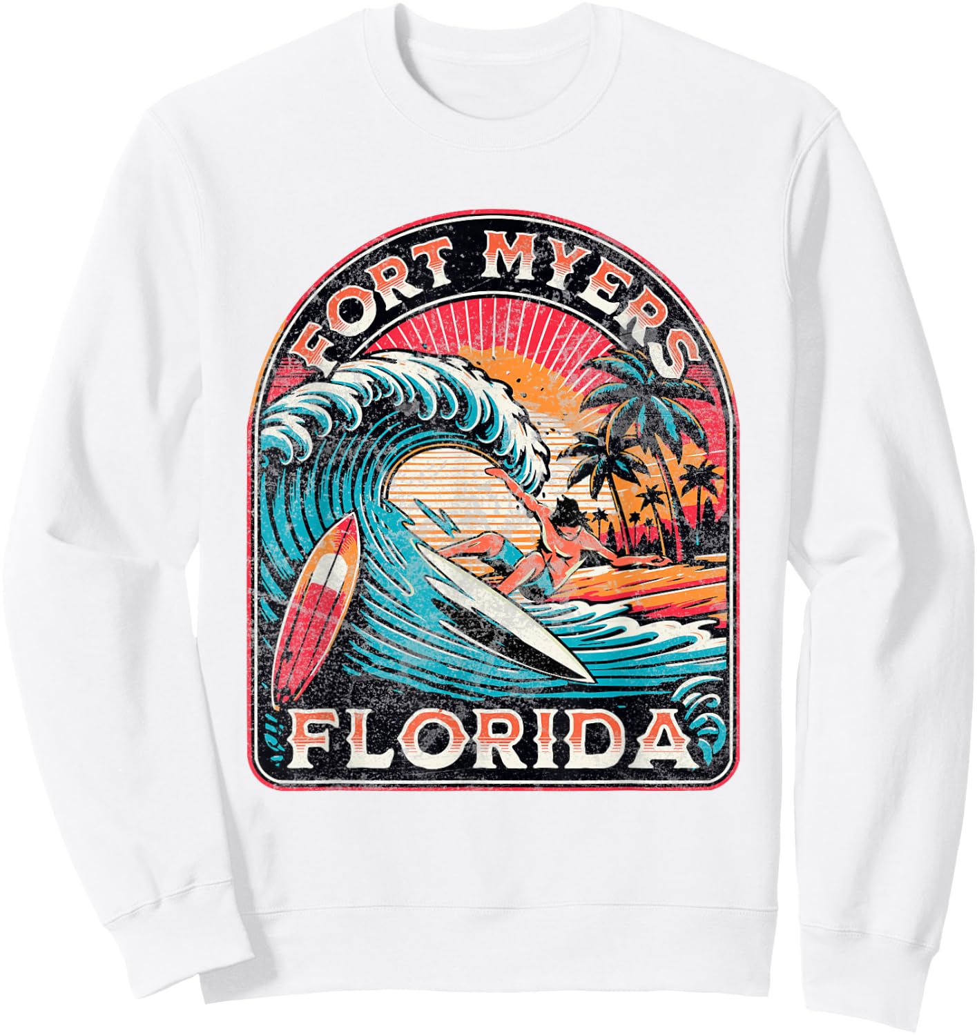 Fort Myers Sweatshirt - Sweatshirt | White
