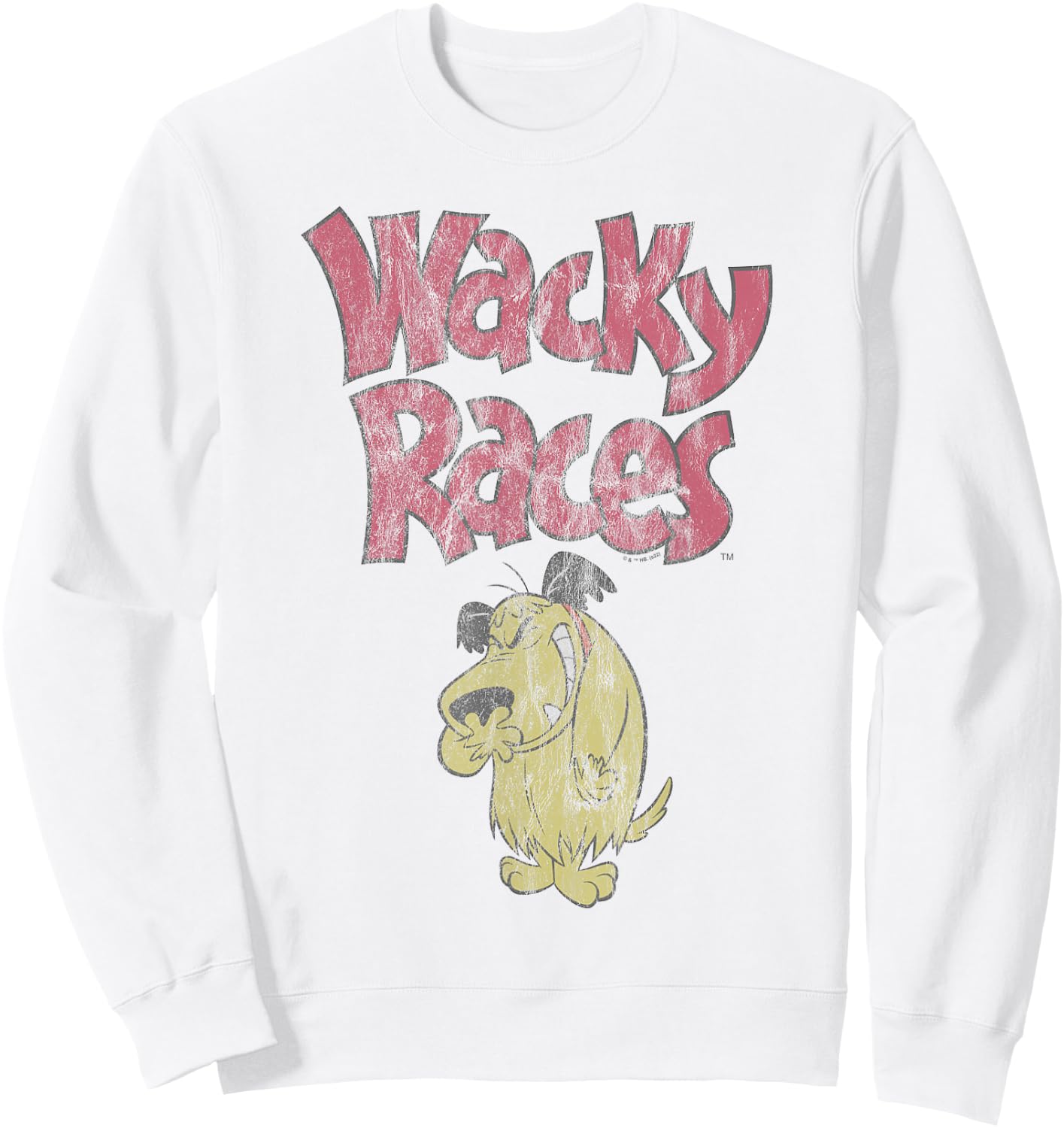 Wacky Races Muttley Sweatshirt - Sweatshirt | White
