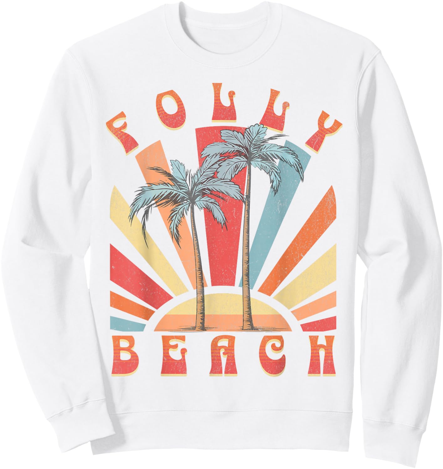 Folly Beach Sweatshirt - Sweatshirt | White