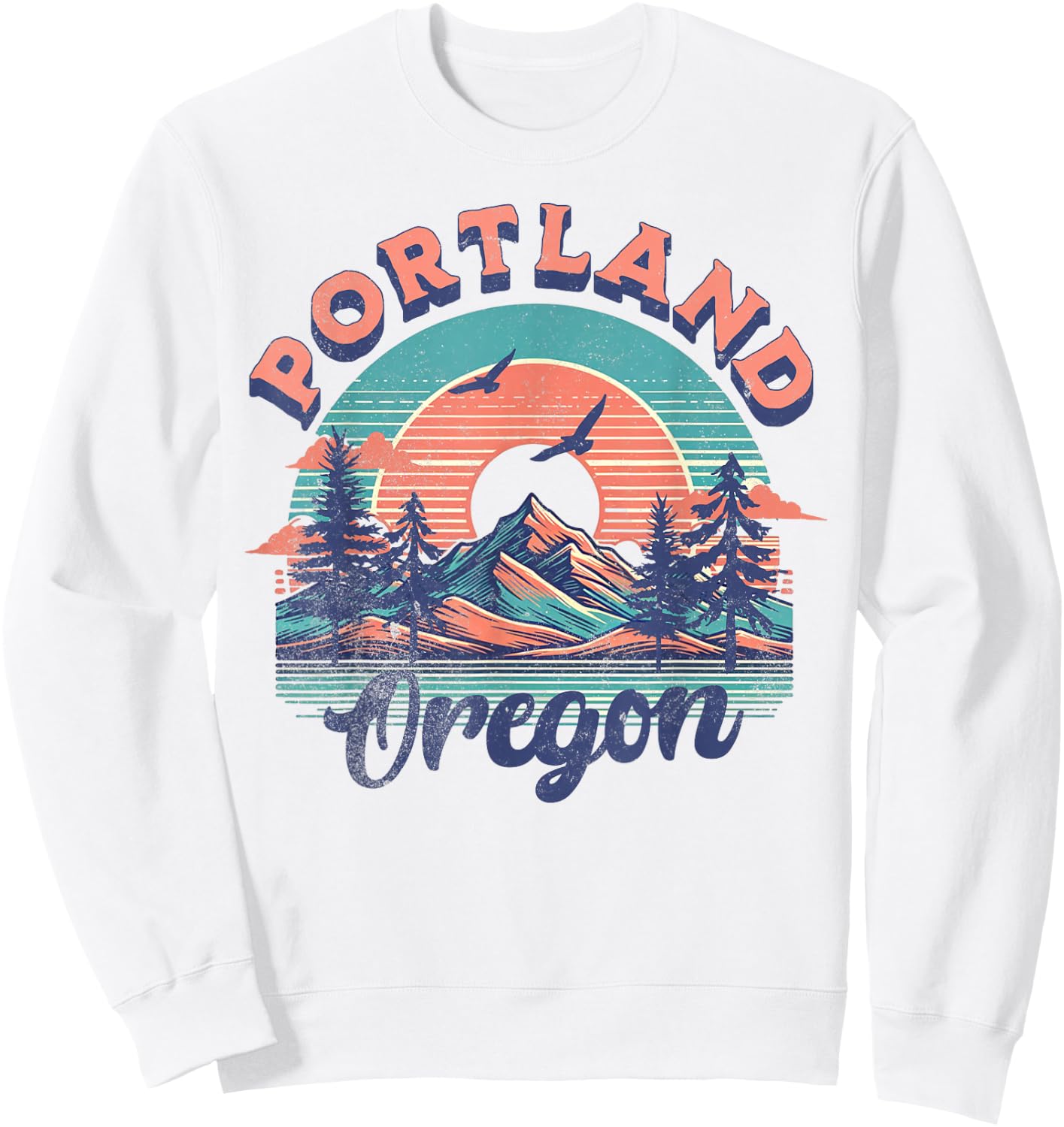 Portland Sweatshirt - Sweatshirt | White
