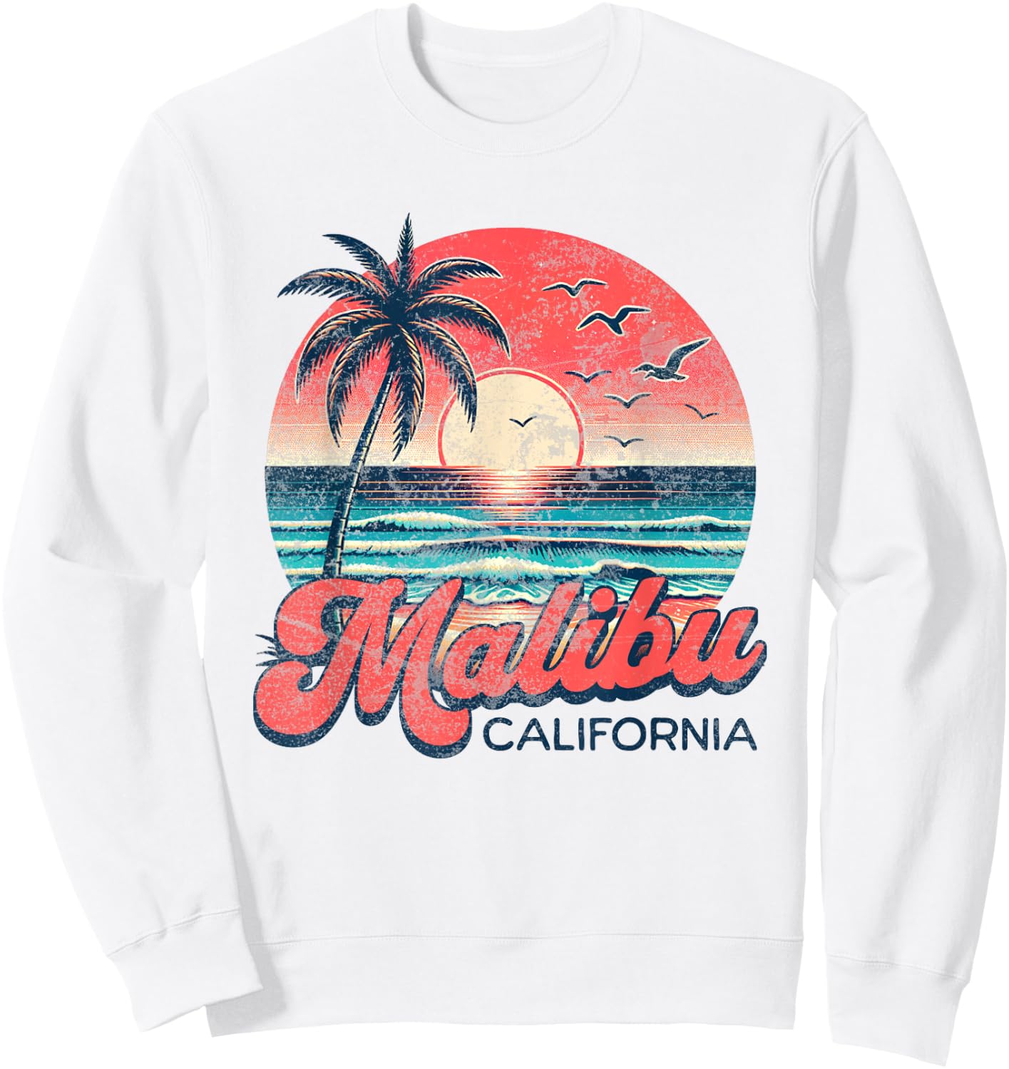 Malibu Sweatshirt - Sweatshirt | White