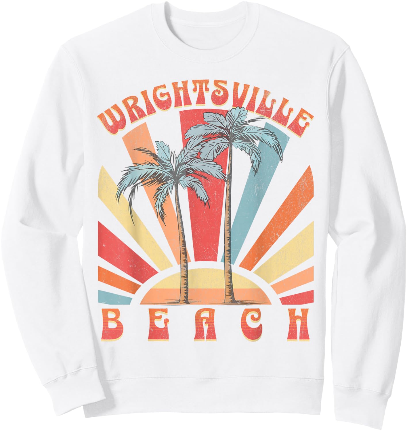 Wrightsville Beach Sweatshirt - Sweatshirt | White