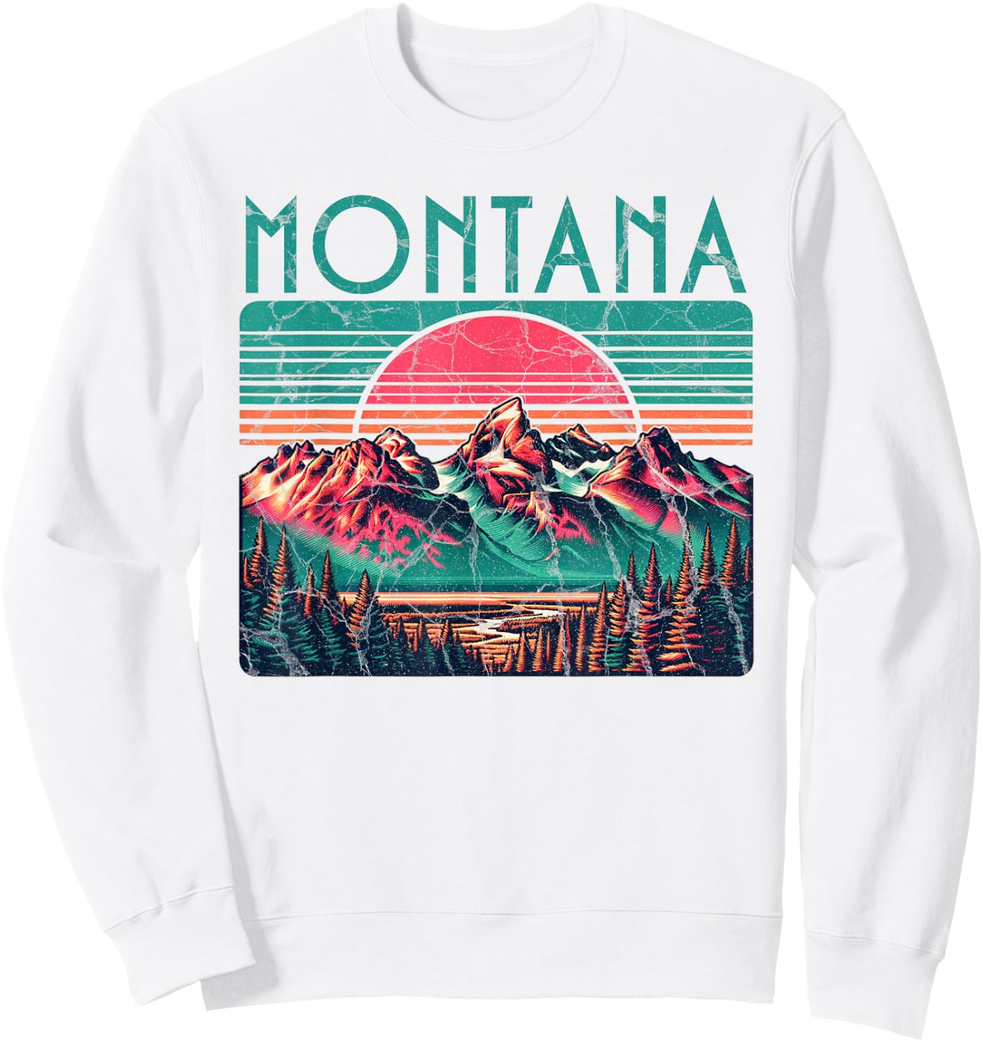 Montana Sweatshirt - Sweatshirt | White