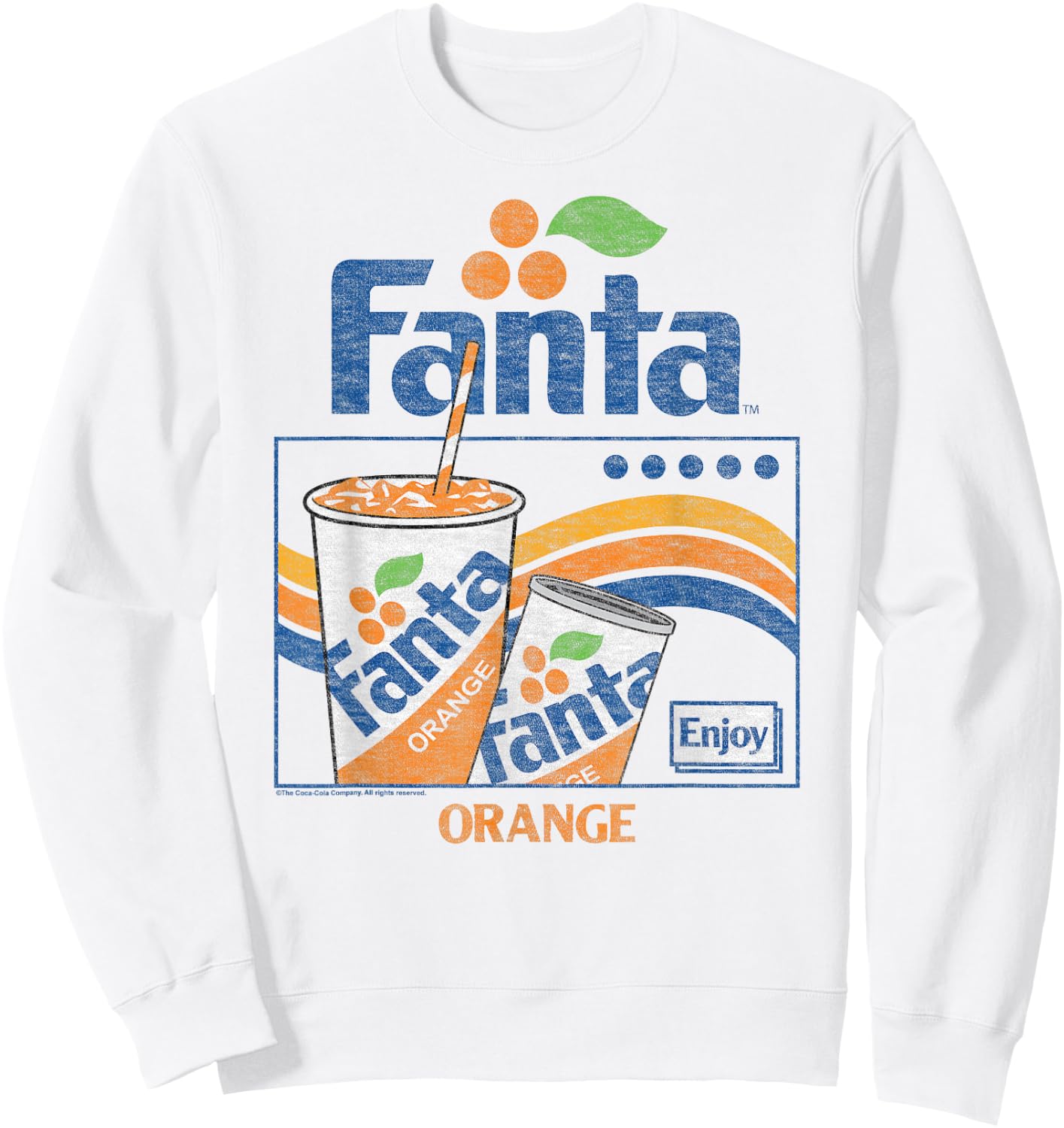 Coca-Cola - Fanta Enjoy Sweatshirt - Sweatshirt | White