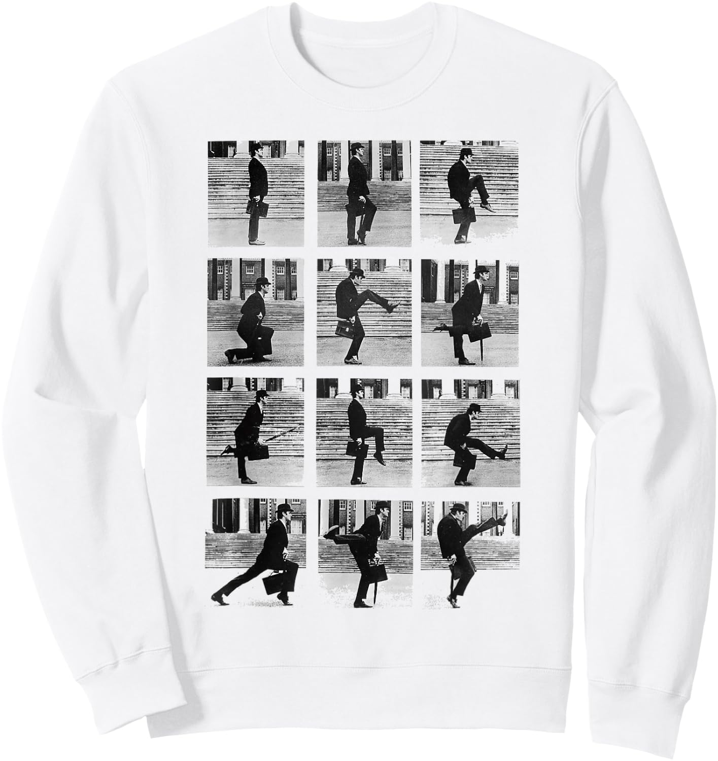 Monty Python Official Silly Walks Sweatshirt - Sweatshirt | White