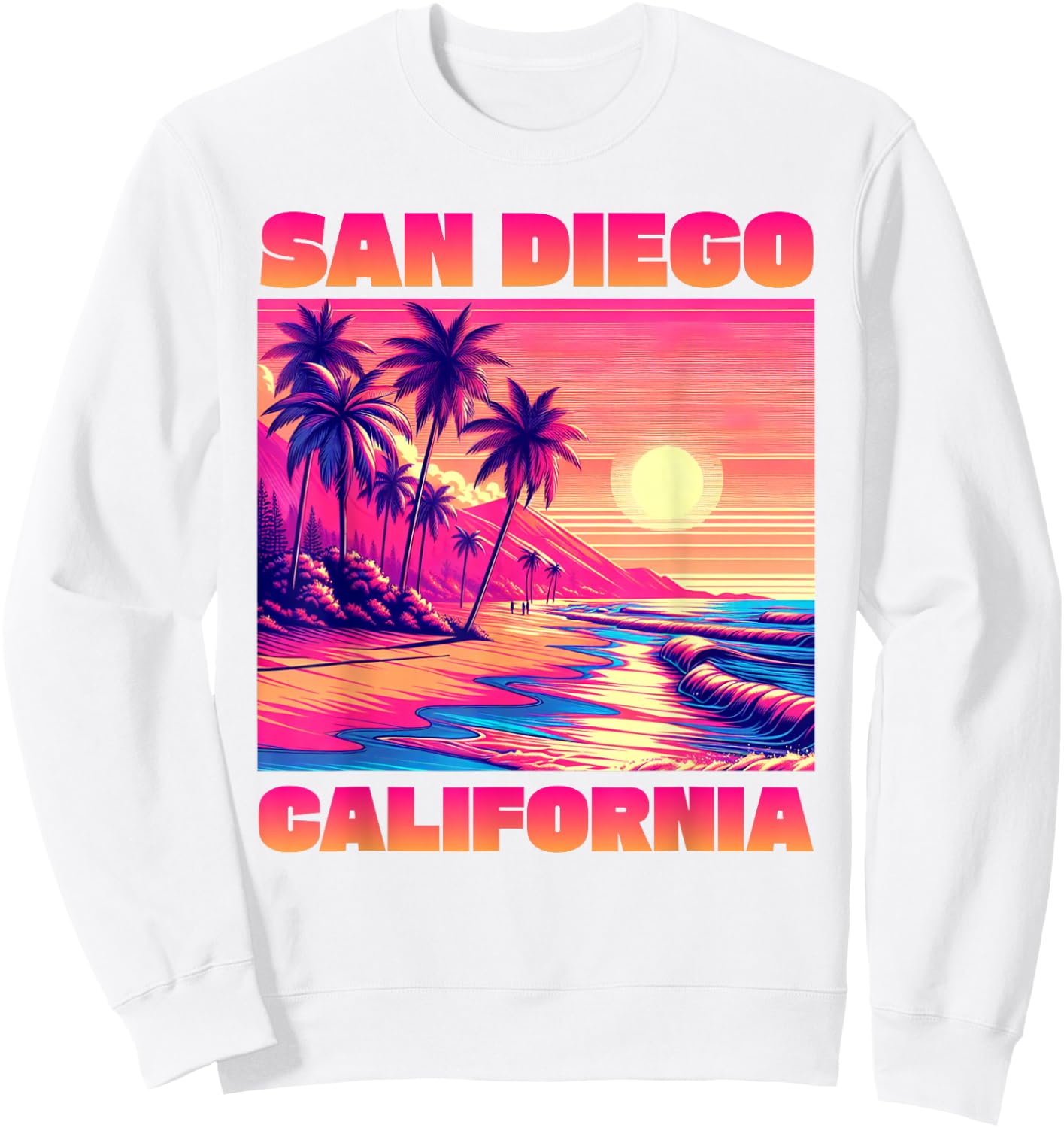 San Diego Sweatshirt - Sweatshirt | White