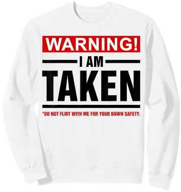 Funny Taken Girlfriend From Boyfriend Bf Gf Couple Matching Sweatshirt - Sweatshirt | White