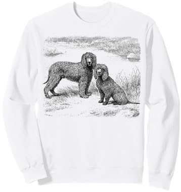 Irish Water Spaniel vintage Irish Water Spaniels Sweatshirt - Sweatshirt | White
