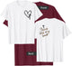 Vintage Christian Cross Heart - Jesus Has My Back T-Shirt - T-Shirt | Maroon
