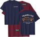 RAM Trucks All-American Throwback - Light Print (Front/Back) T-Shirt - T-Shirt | Maroon