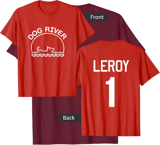 Corner Gas River Dogs Brent Leroy T-Shirt - T-Shirt | Maroon